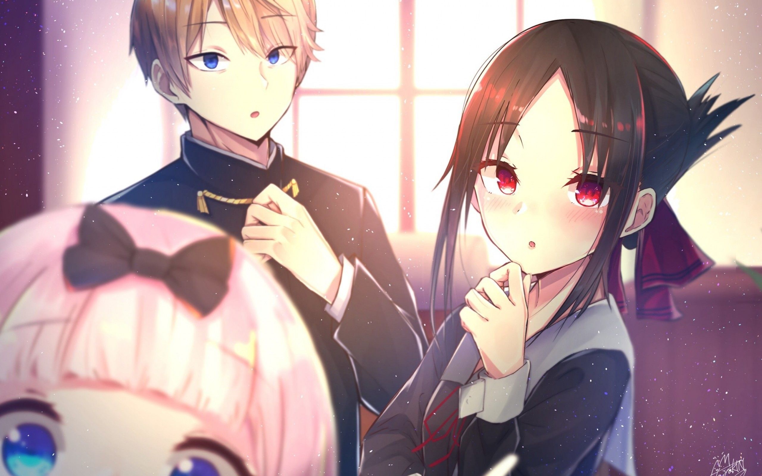 Download 2560x1600 Kaguya Sama Wa Kokurasetai, Shirogane Miyuki