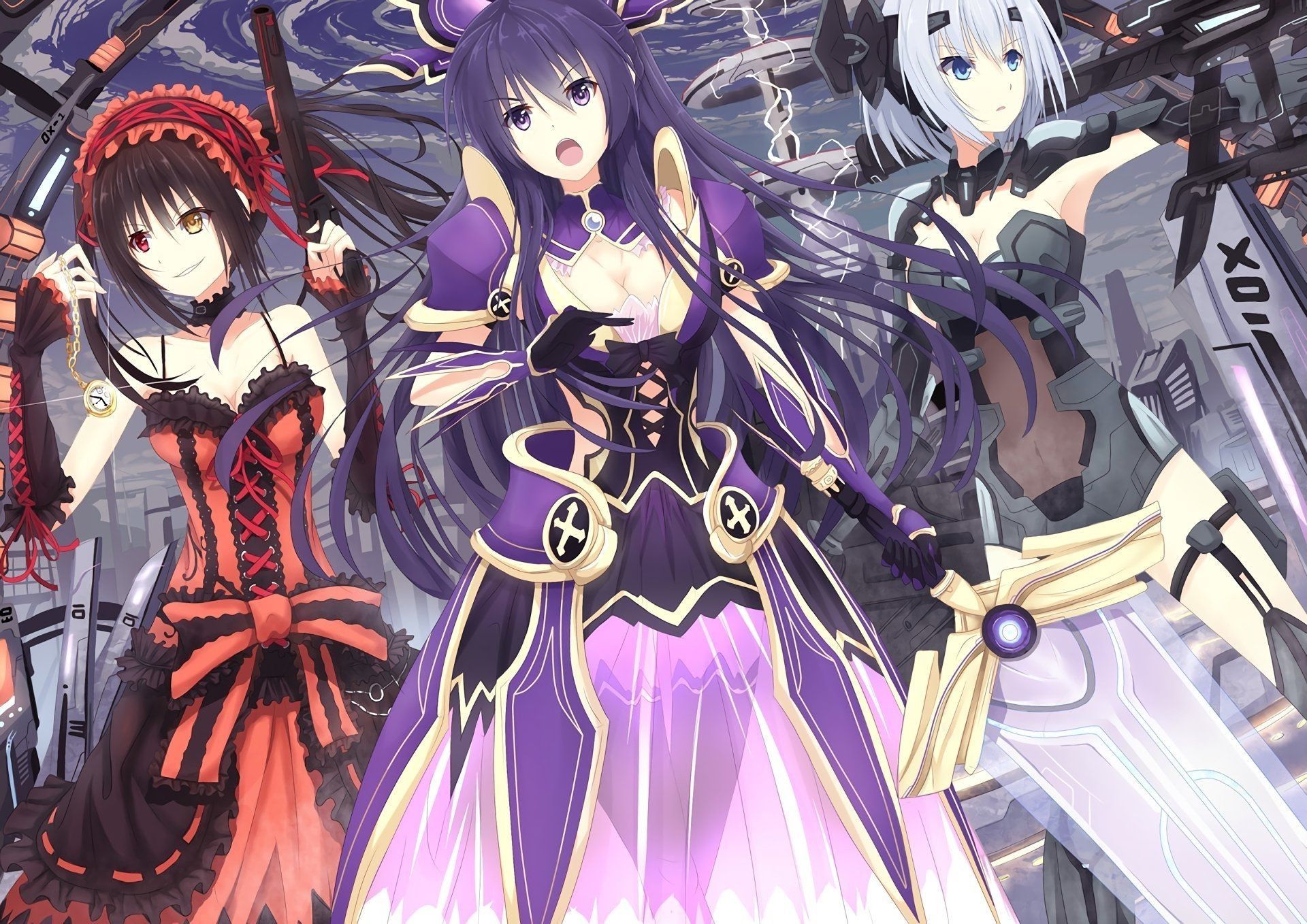 New origami tobiichi Anime Date A Live Tohka Yatogami Kurumi