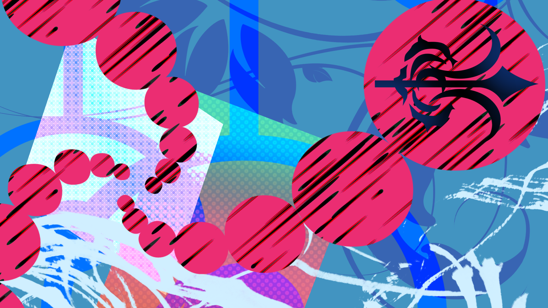 Making Wallpaper With School Logos, Tsumugi Shirogane