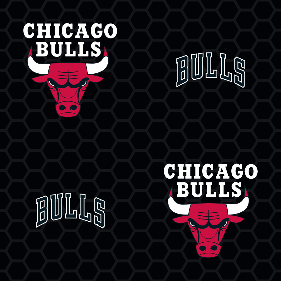 Chicago Bulls: Logo Pattern