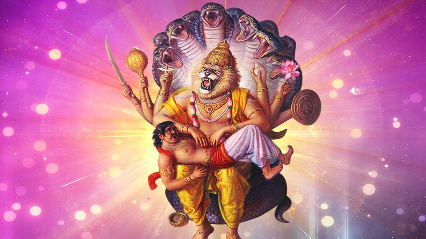 Lord narasimha HD wallpaper & picture download free
