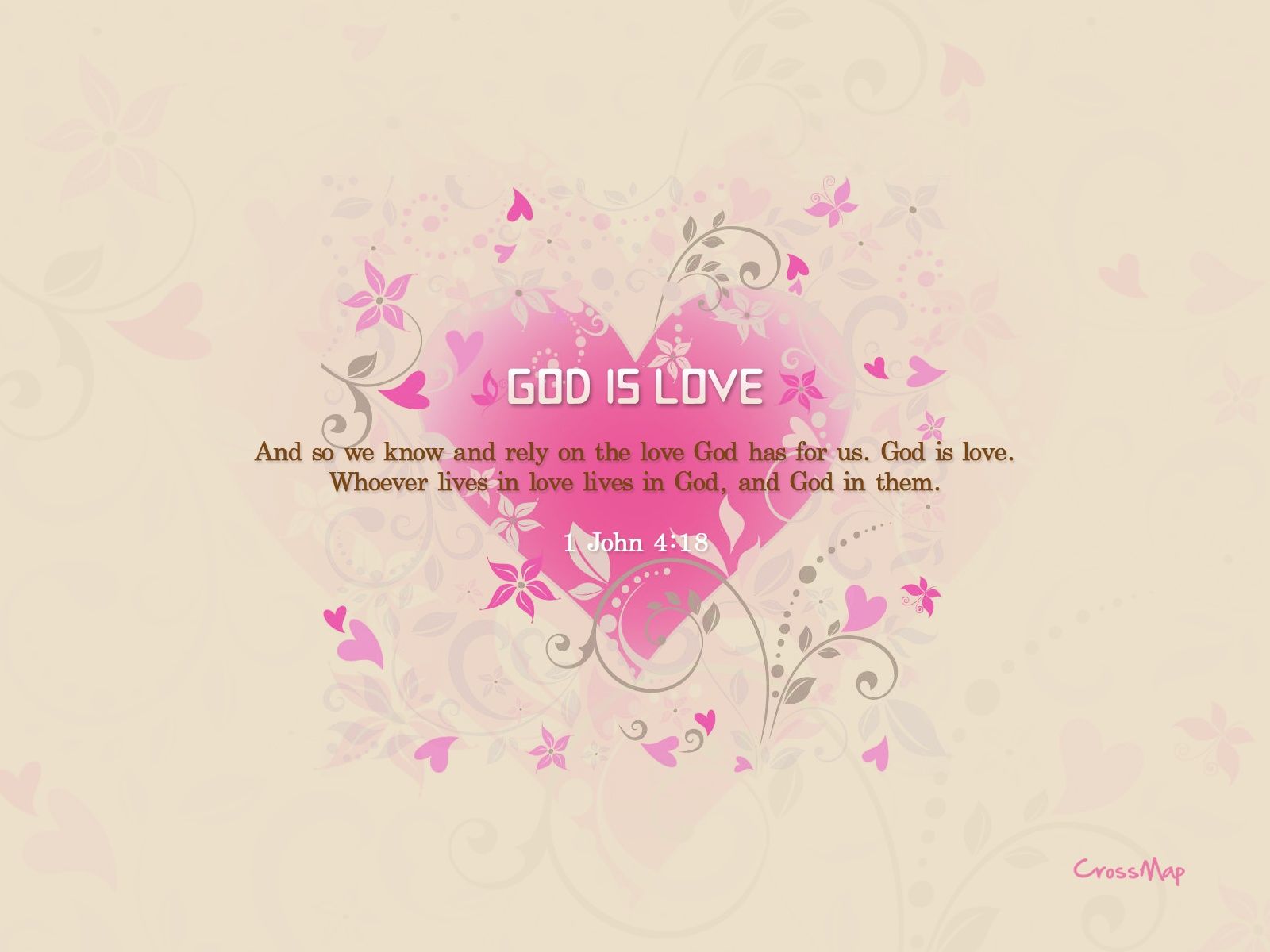 God Is Love Wallpaper Pc, HD Wallpaper & background