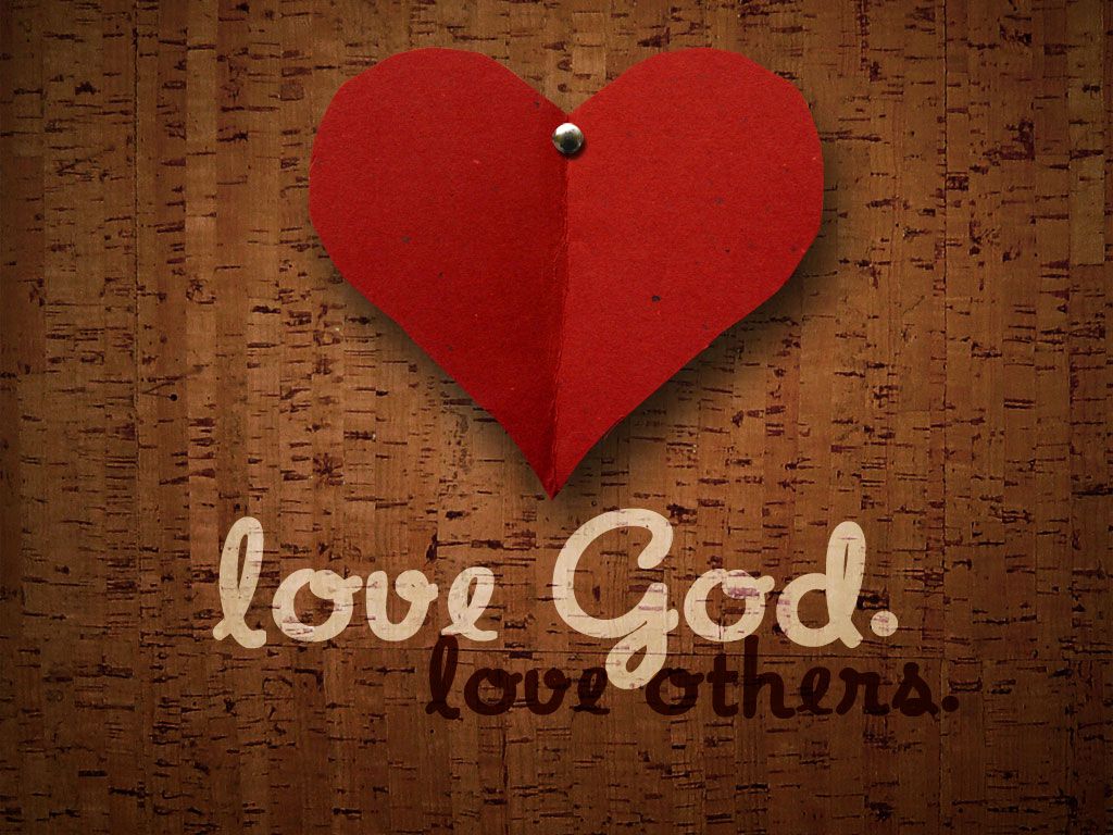 God Is Love PowerPoint Background