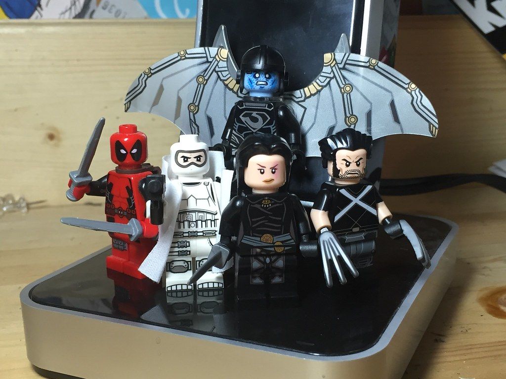 Uncanny X Force. My Favorite Team. L To R: Deadpool, Fantom