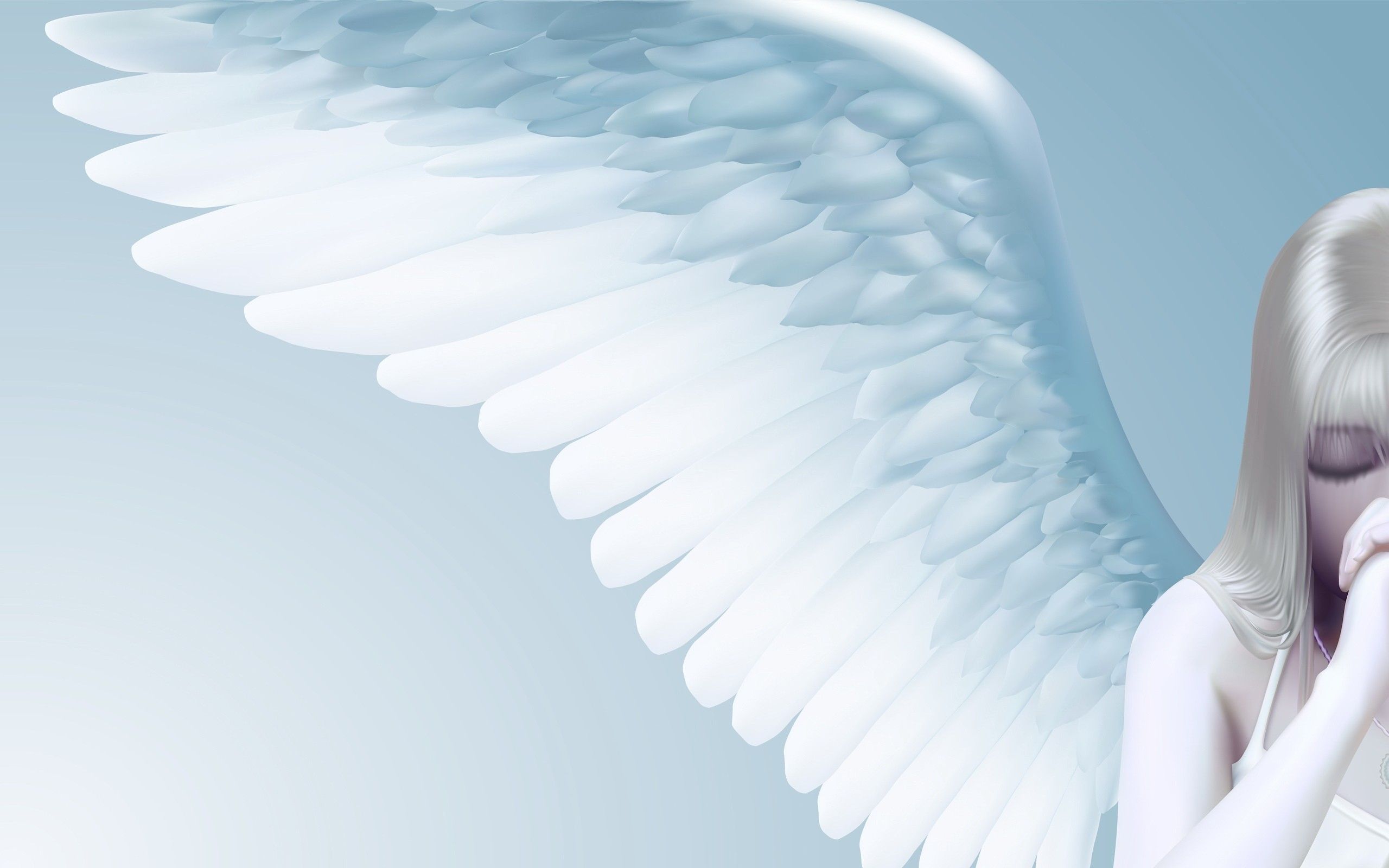 A girl with wings Mac Wallpaper Download