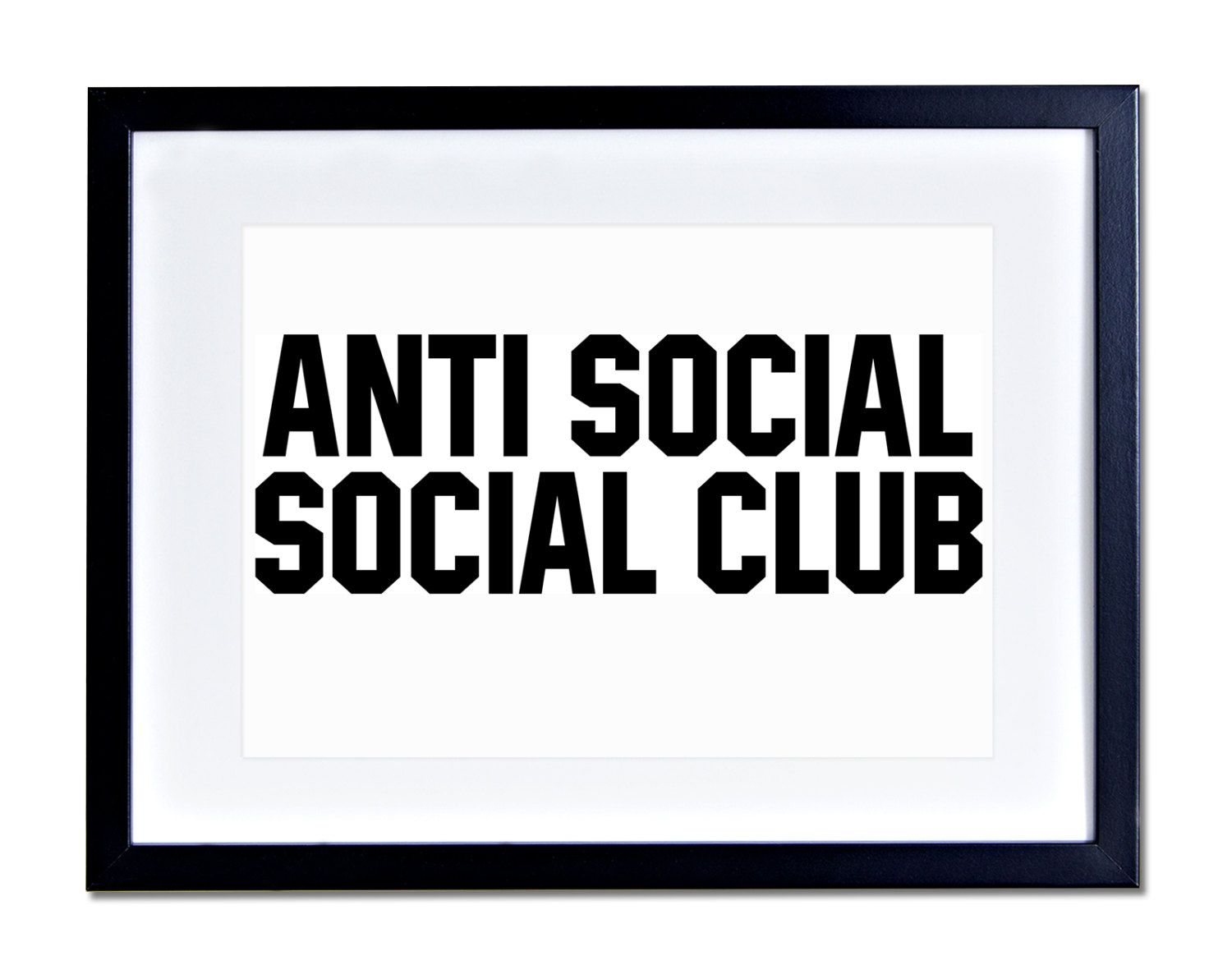 Anti Social Social Club Wallpaper, HD Wallpaper