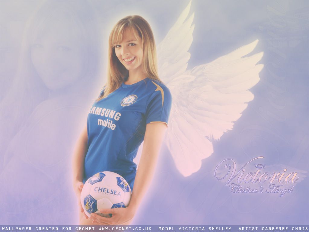 Football Soccer Wallpaper Chelsea Angel Babe Wallpaper