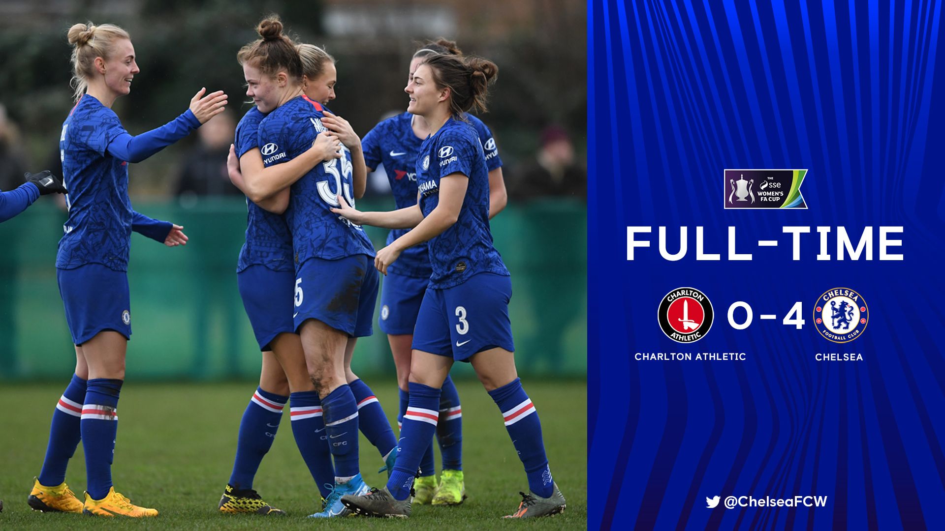 Chelsea FC Women are through to the next round of the women's FA