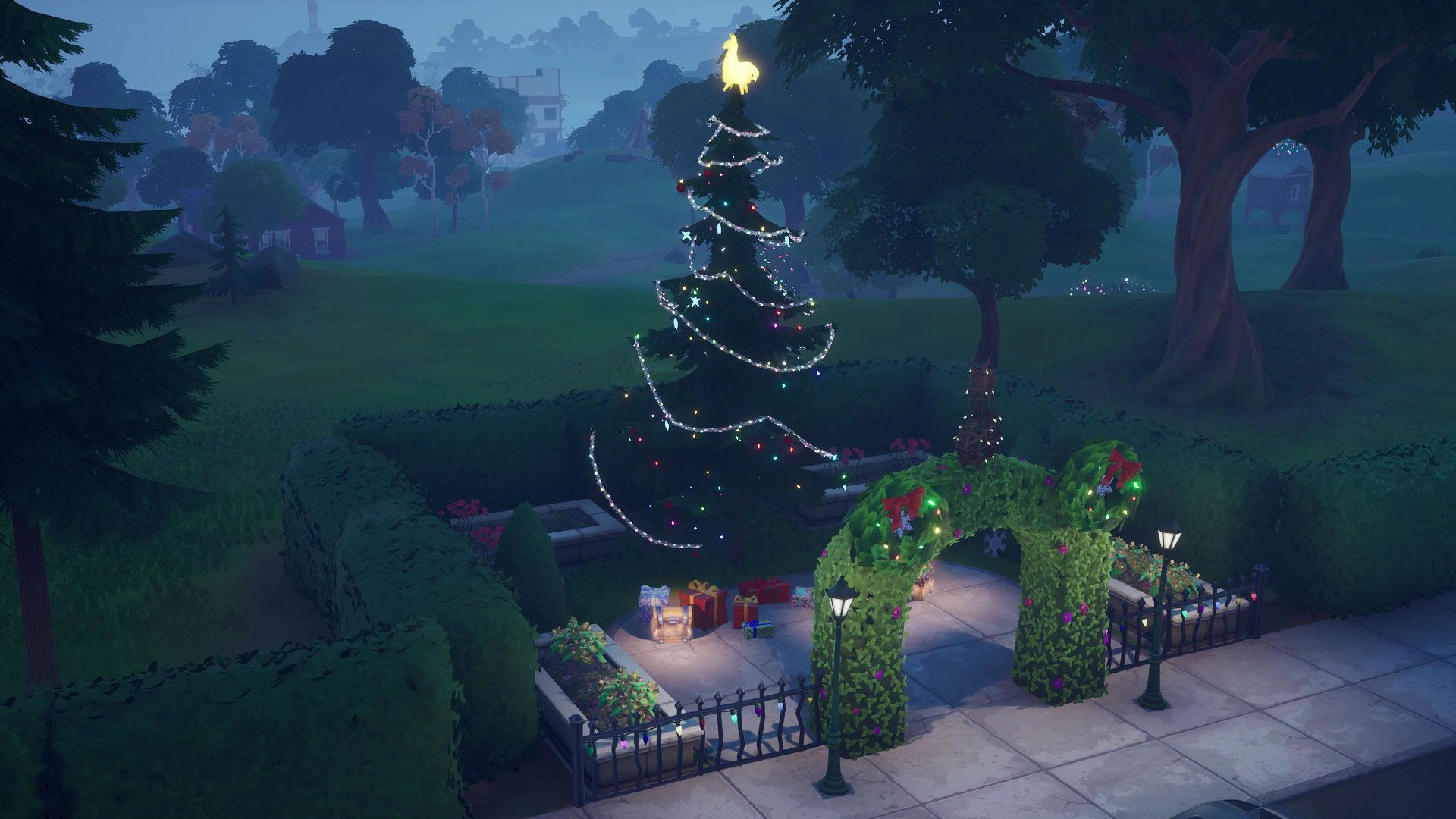 Fortnite Holiday Trees: Where to dance at Holiday trees