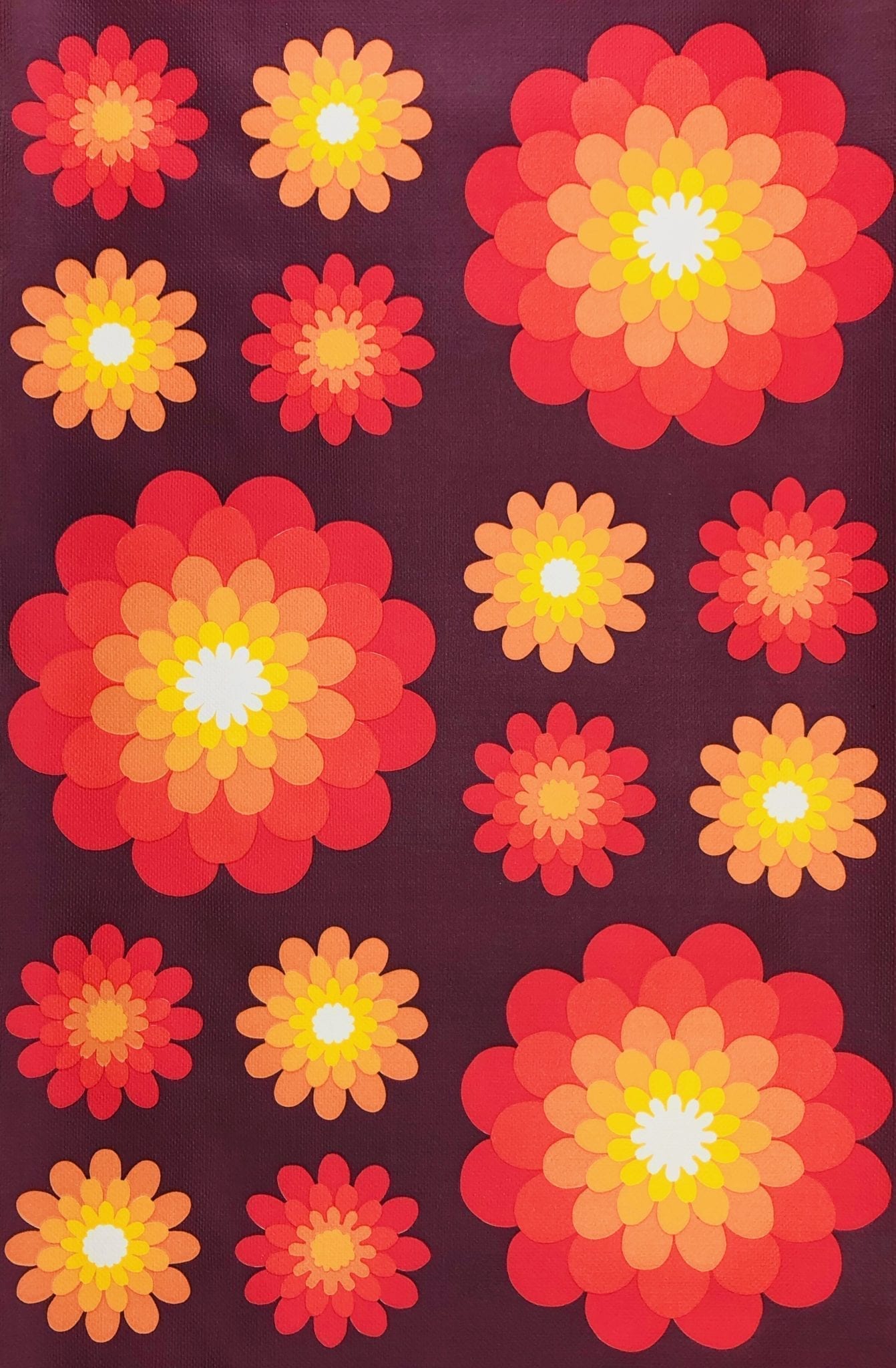 1980s Vintage Retro Wallpaper