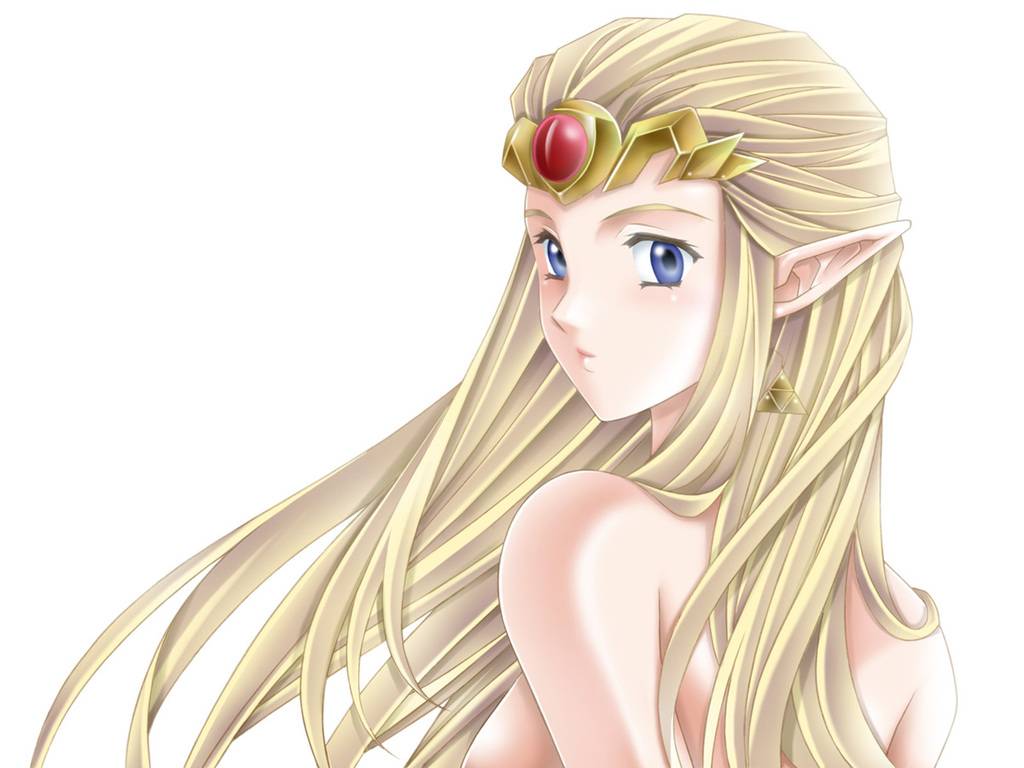 Princess Zelda Anime Wallpaper Anime Girls With Blonde Hair