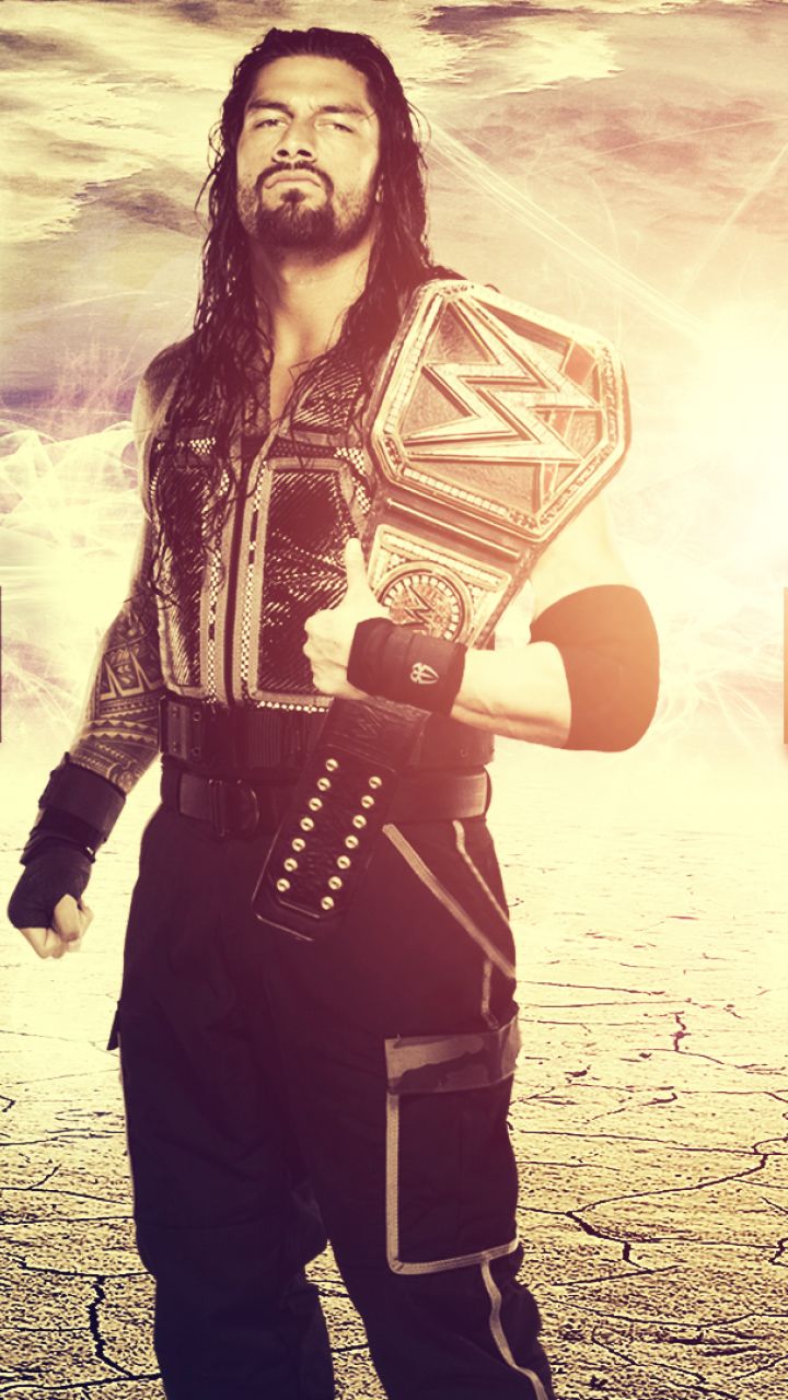 Roman Reigns WWE Champion Moto G, X Xperia Z1, Z3 Compact