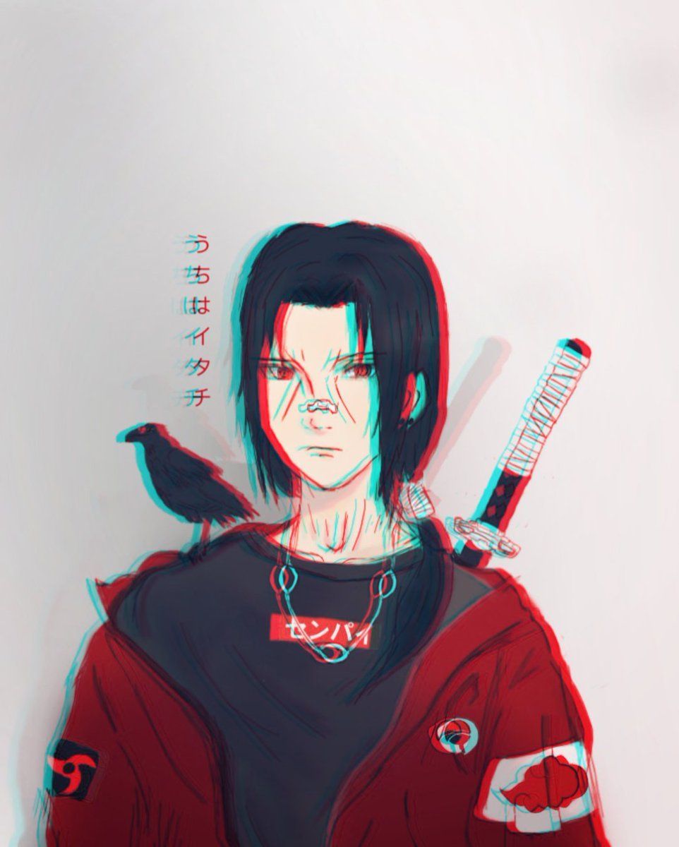 Itachi Uchiha fanart, hoe u like it