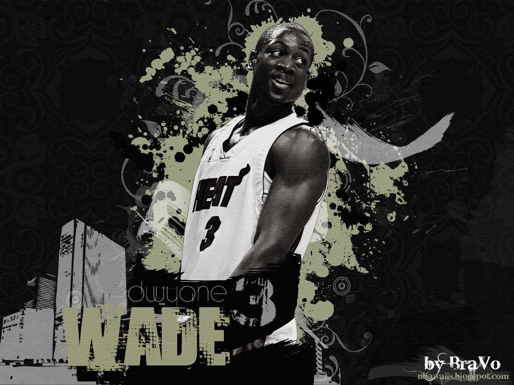 Dwyane Wade desktop PC and Mac wallpaper