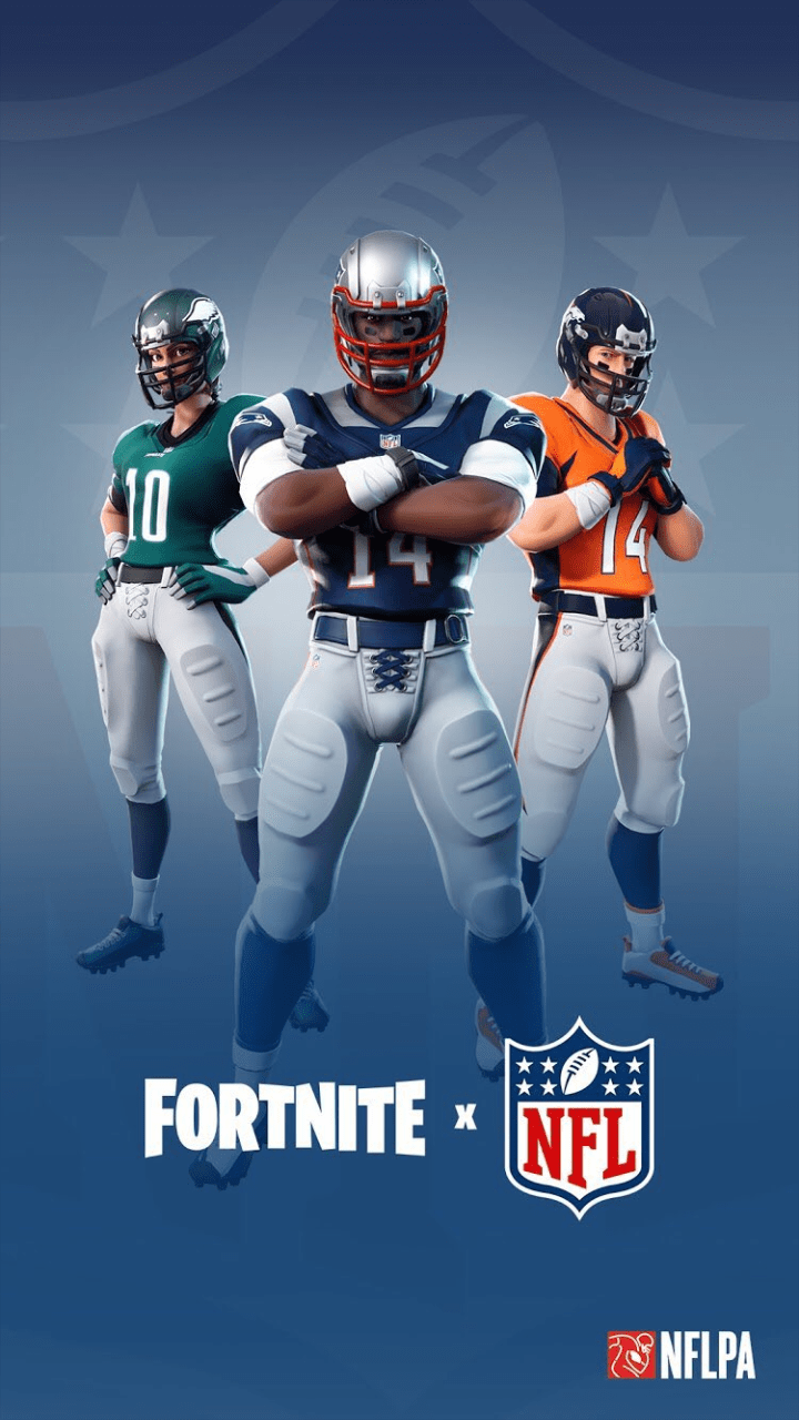 Free download 11 Football Fortnite Skins Wallpaper For iPhone