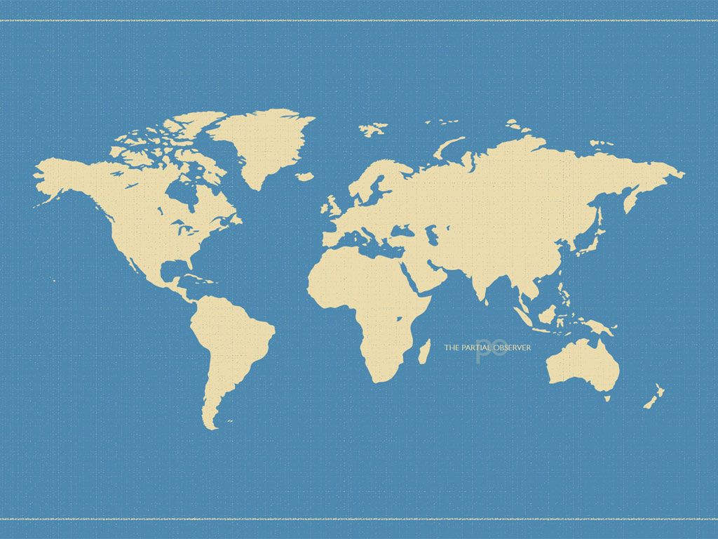 World Map wallpaperx768