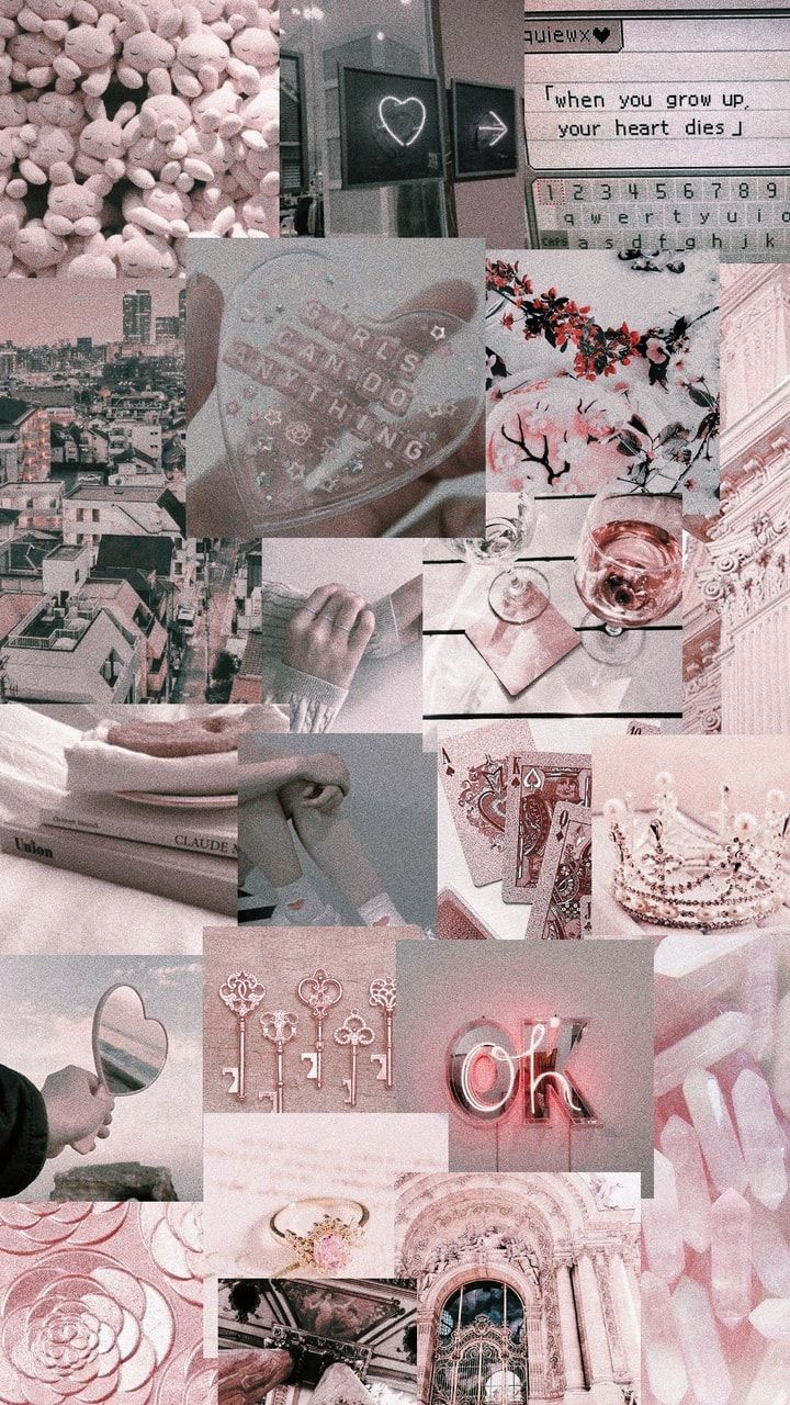 rose ( a bit gold) aesthetic