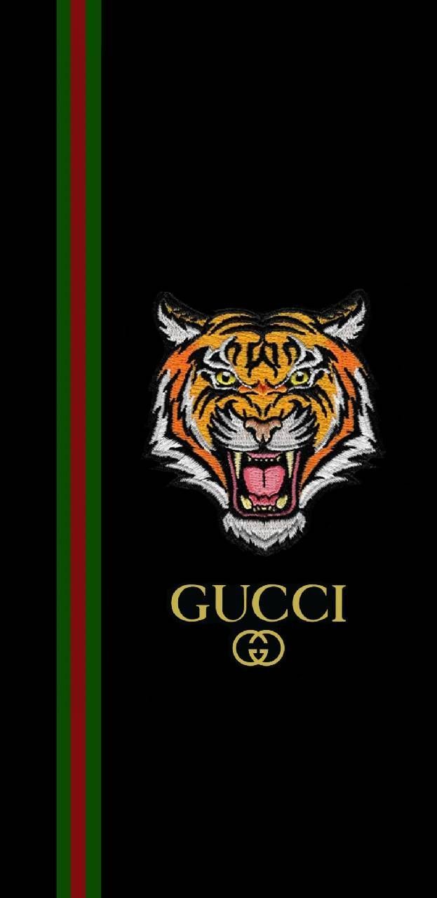 Gucci tiger. Gucci wallpaper iphone, Supreme iphone