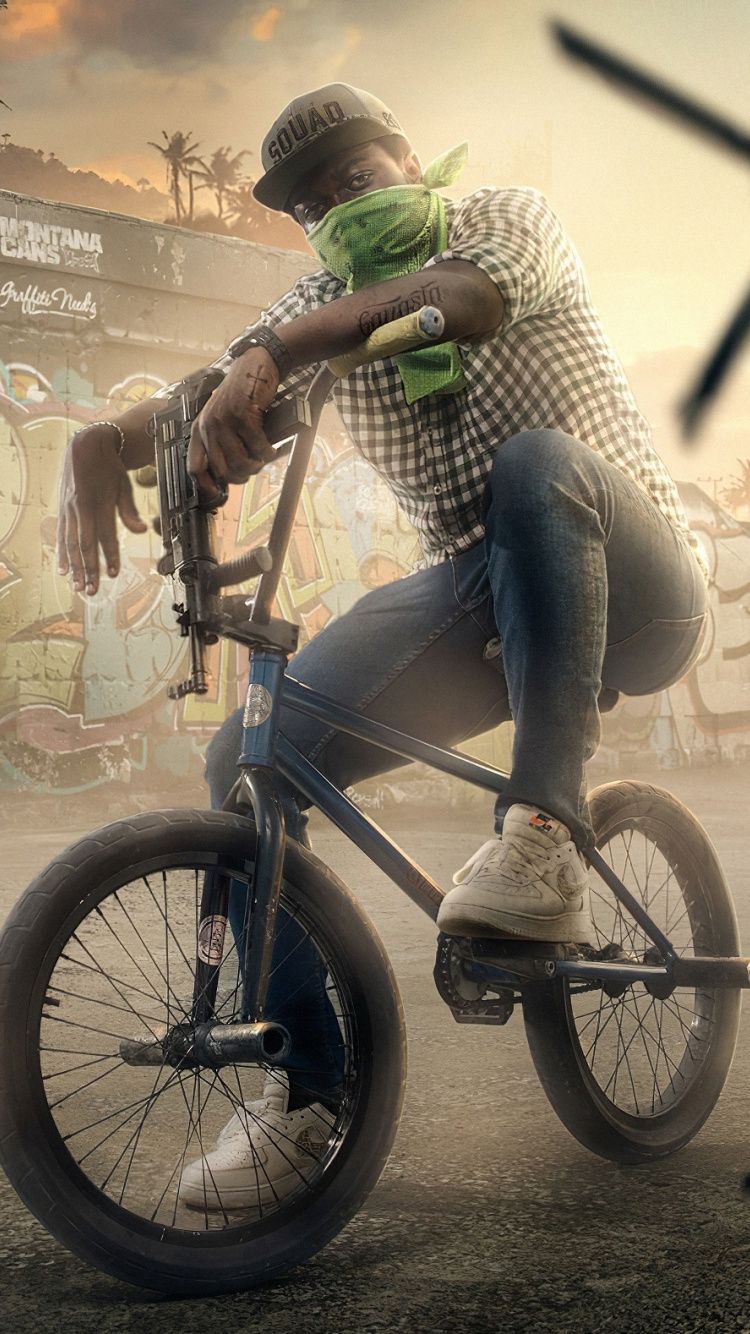 Download 750x1334 wallpaper grand theft auto: san andreas, video game, man on cycle, iphone iphone 750x1334 HD image, background, 23300
