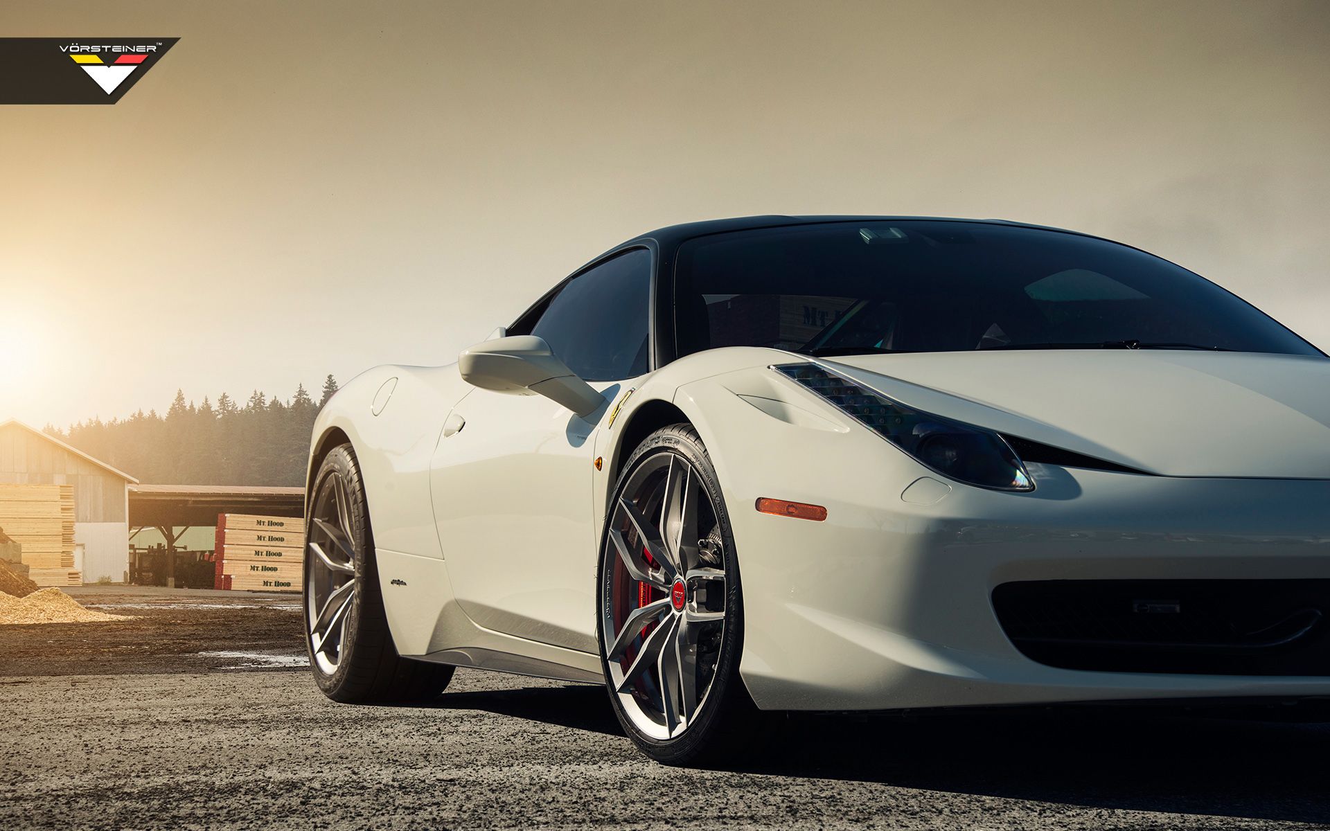 Ferrari 458 Italia Vorsteiner V Ff 105 Wheels4 Wallpaper