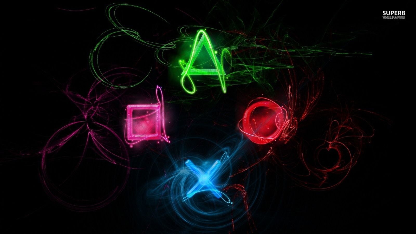 Neon Playstation