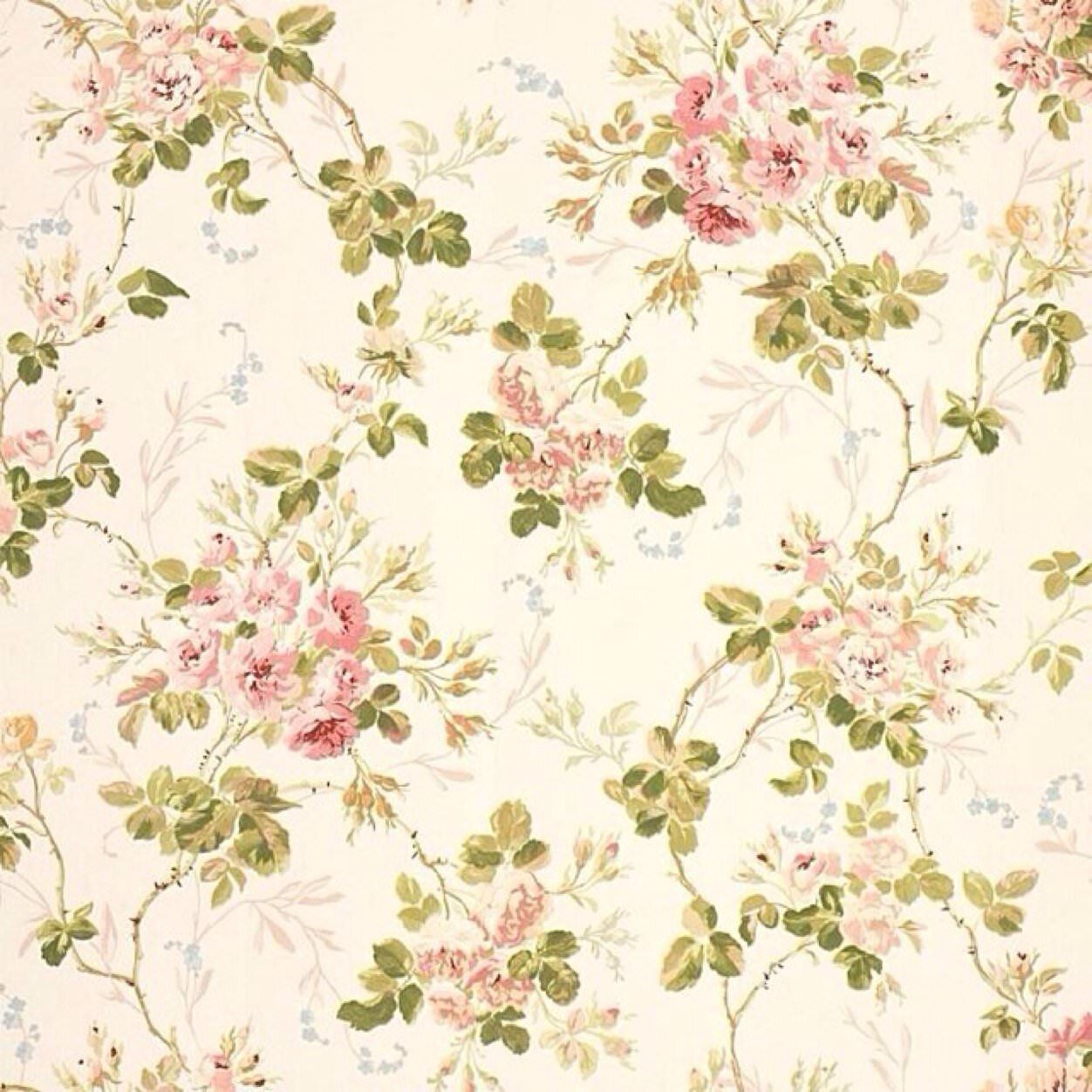 Wallpaper. Vintage floral
