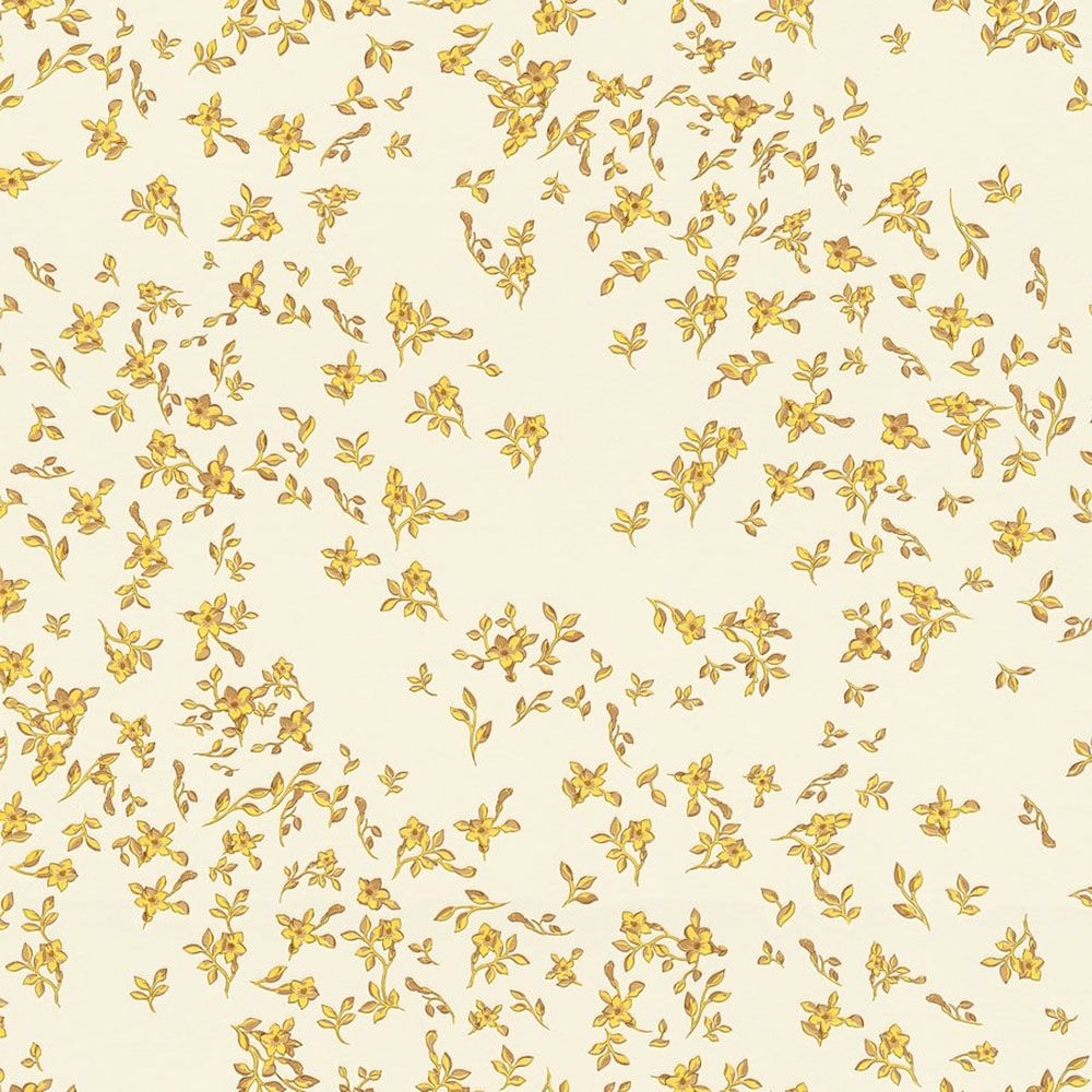 Light Cream Yellow Floral Vintage Wallpapers - Wallpaper Cave