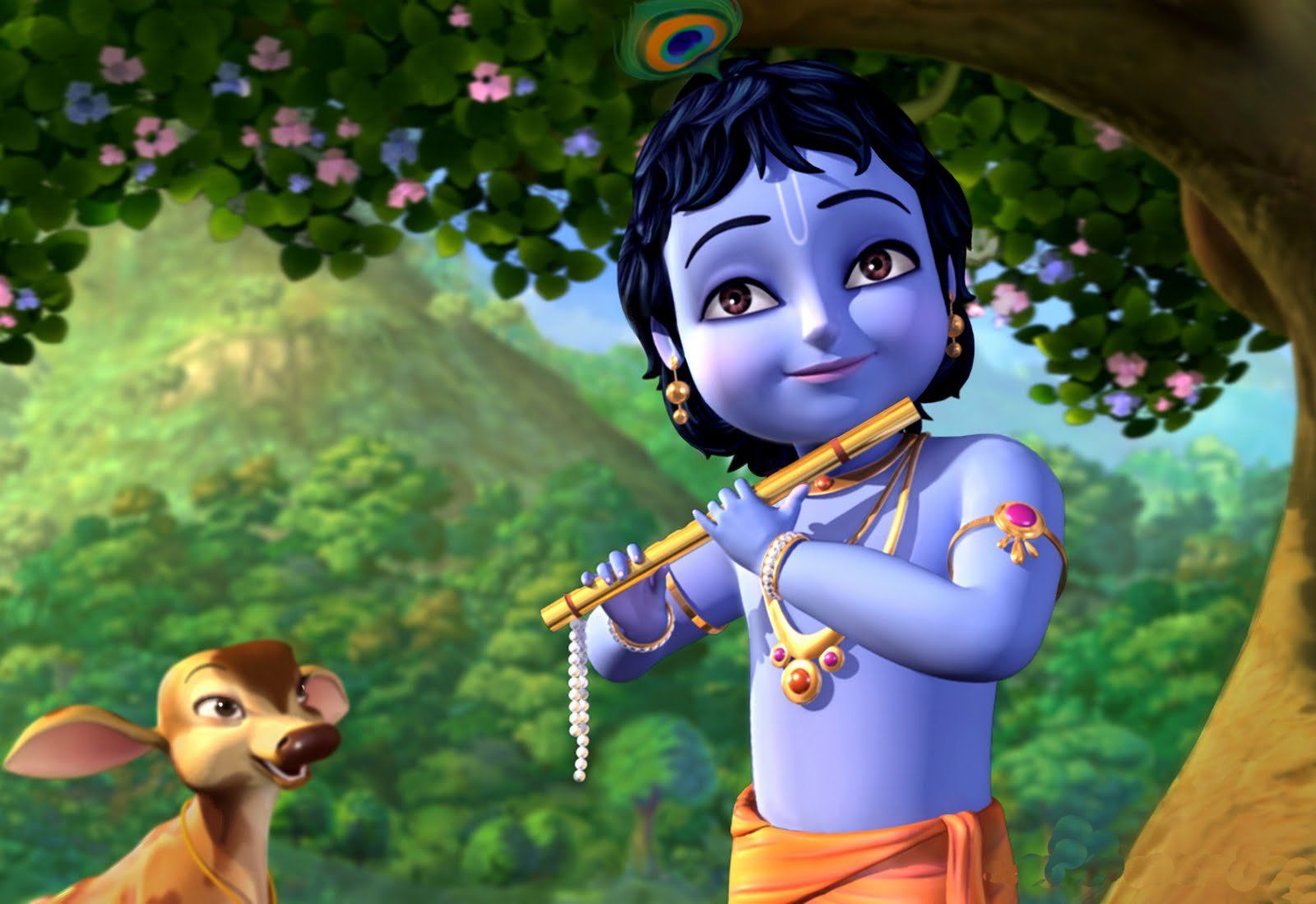 Krishna HD Wallpaper and Background Image