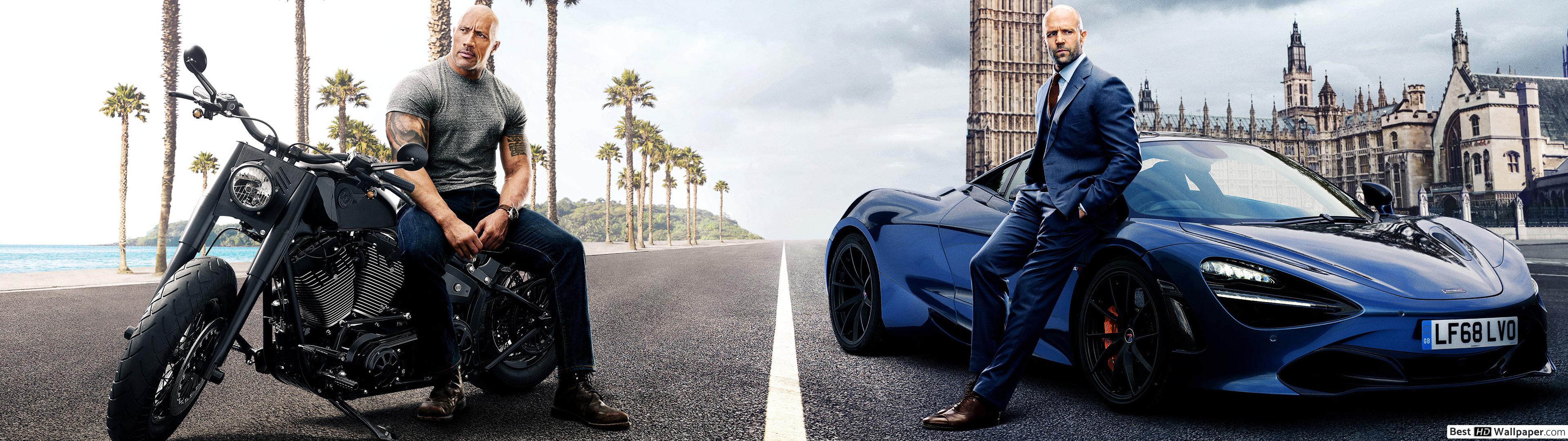 Fast and furious presents: Hobbs and Shaw HD wallpaper download