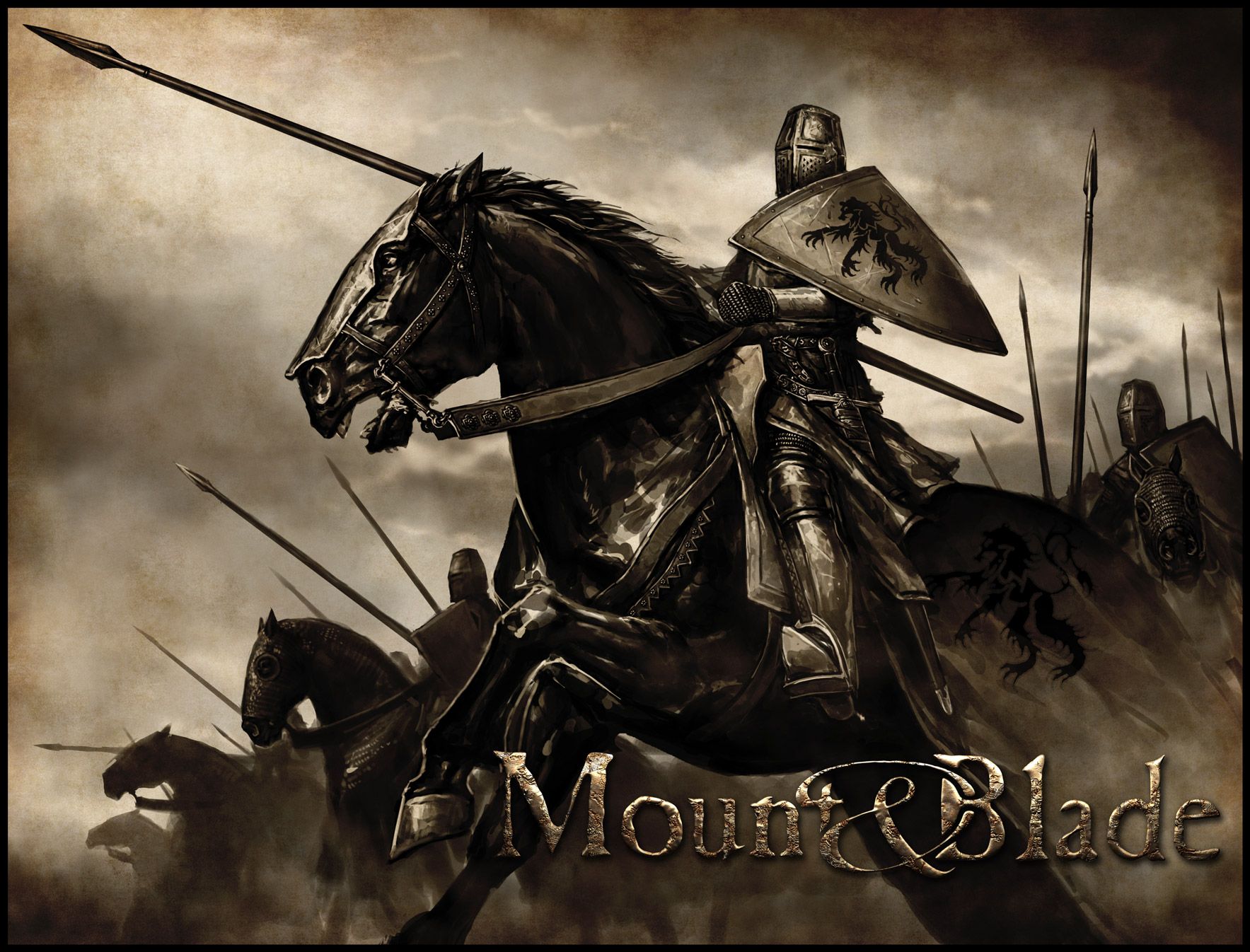 Mount & Blade: Warband Concept Art. Knight on horse, Knight