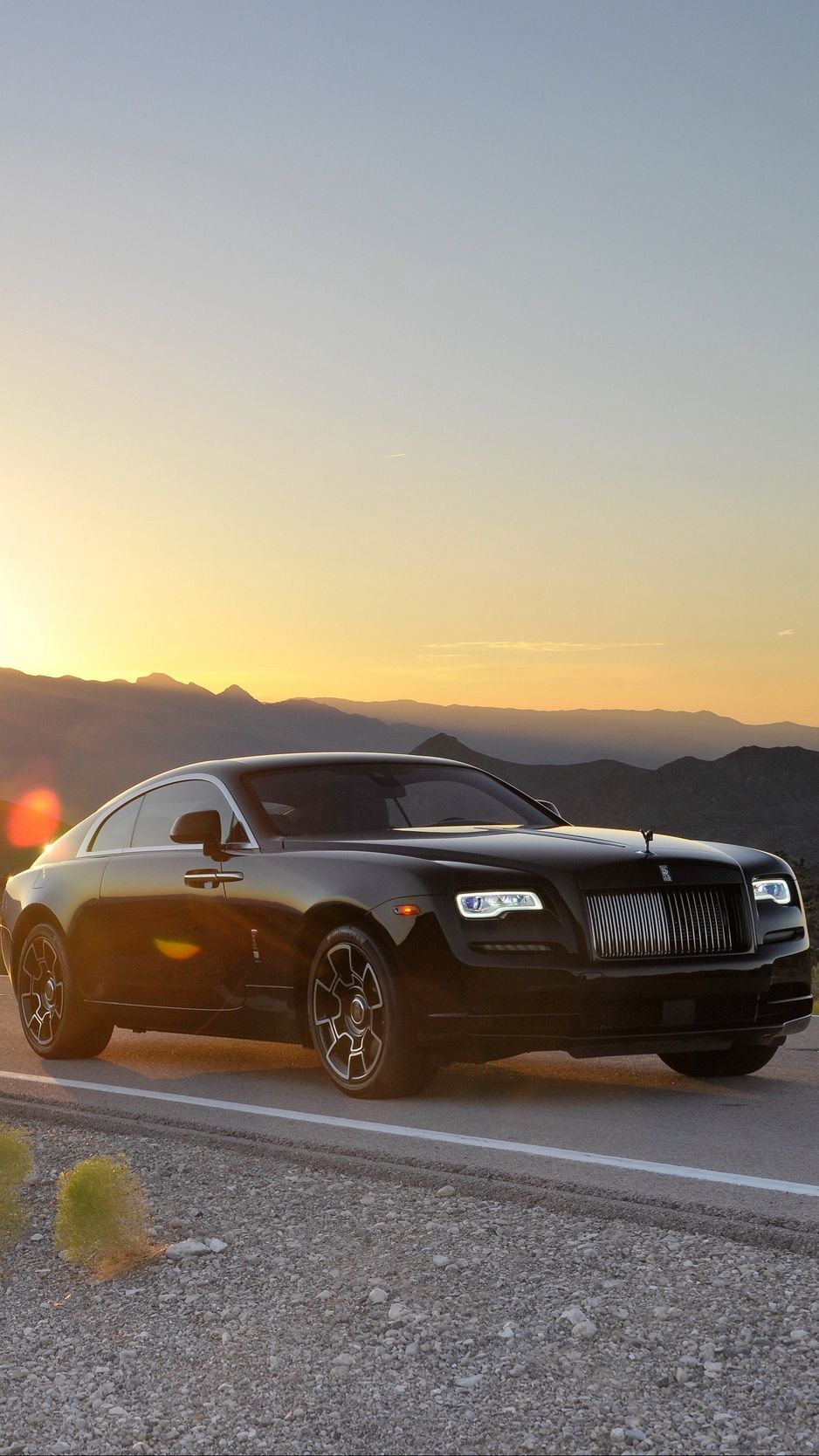 Rolls Royce, Wraith, Side View Wallpaper, Background Iphone