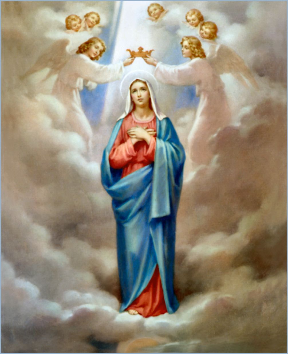 The Coronation Of The Blessed Mother Cruz Sagrada, Of