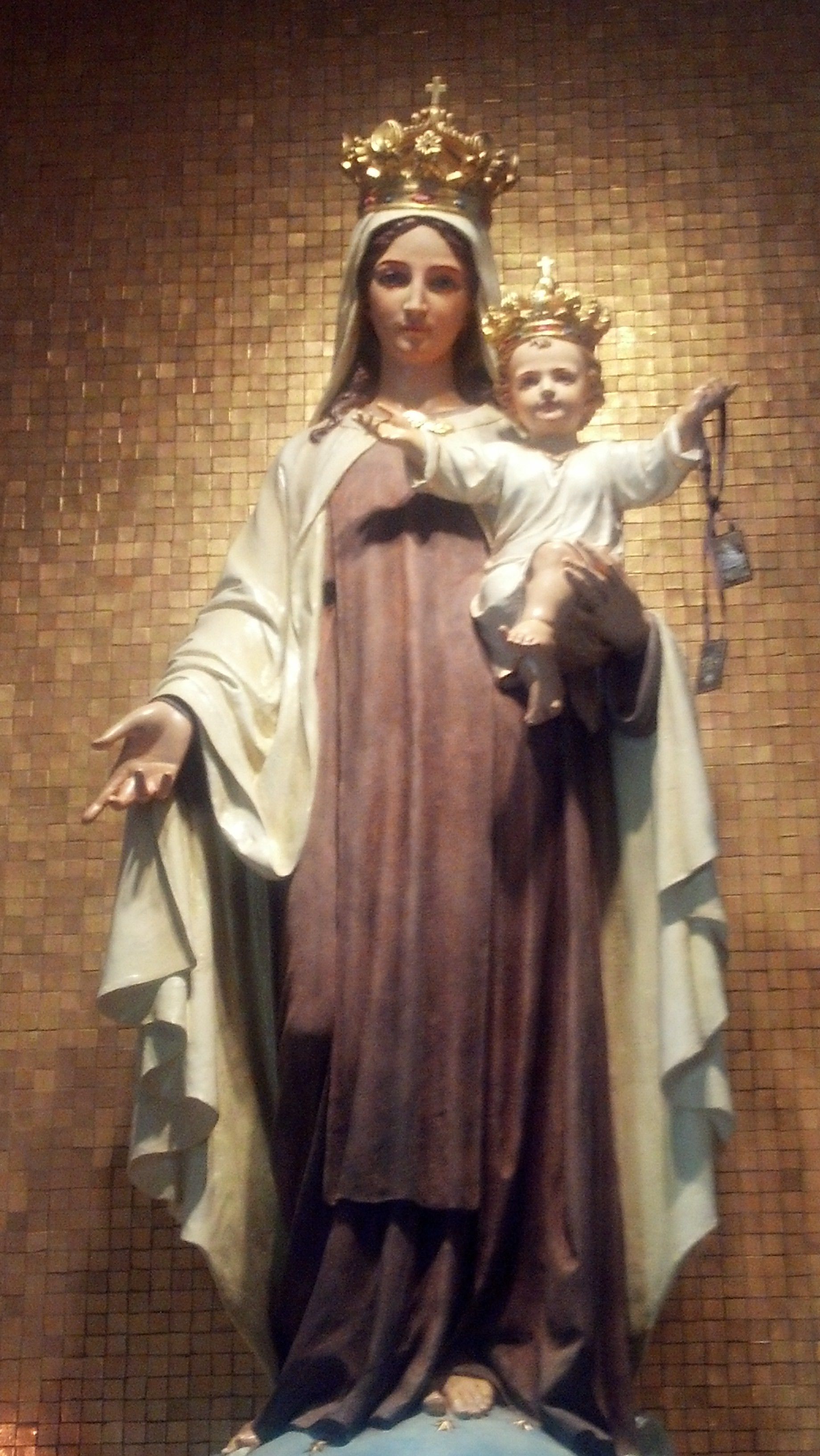 Wallpaper of Mother Mary