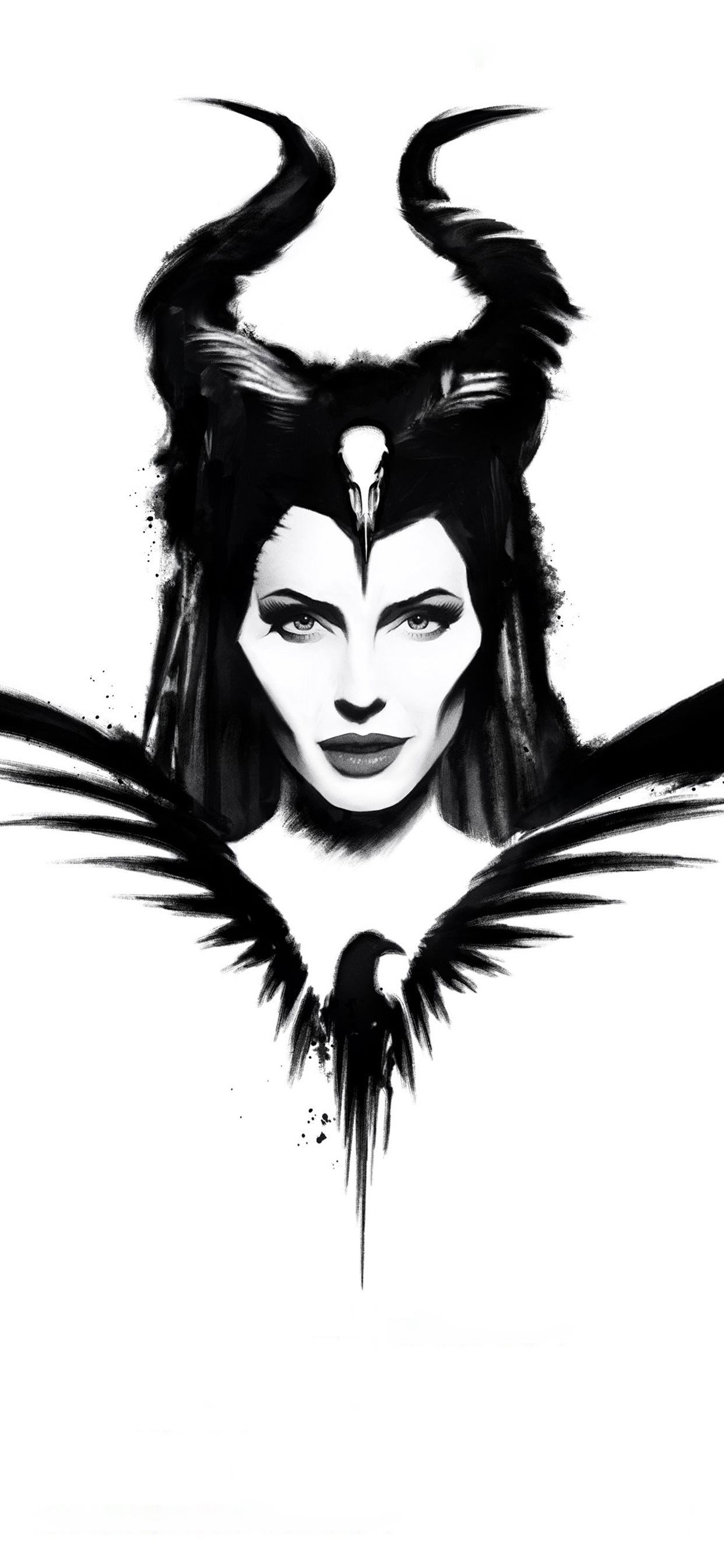 maleficent mistress of evil poster 4k iPhone X Wallpaper Free