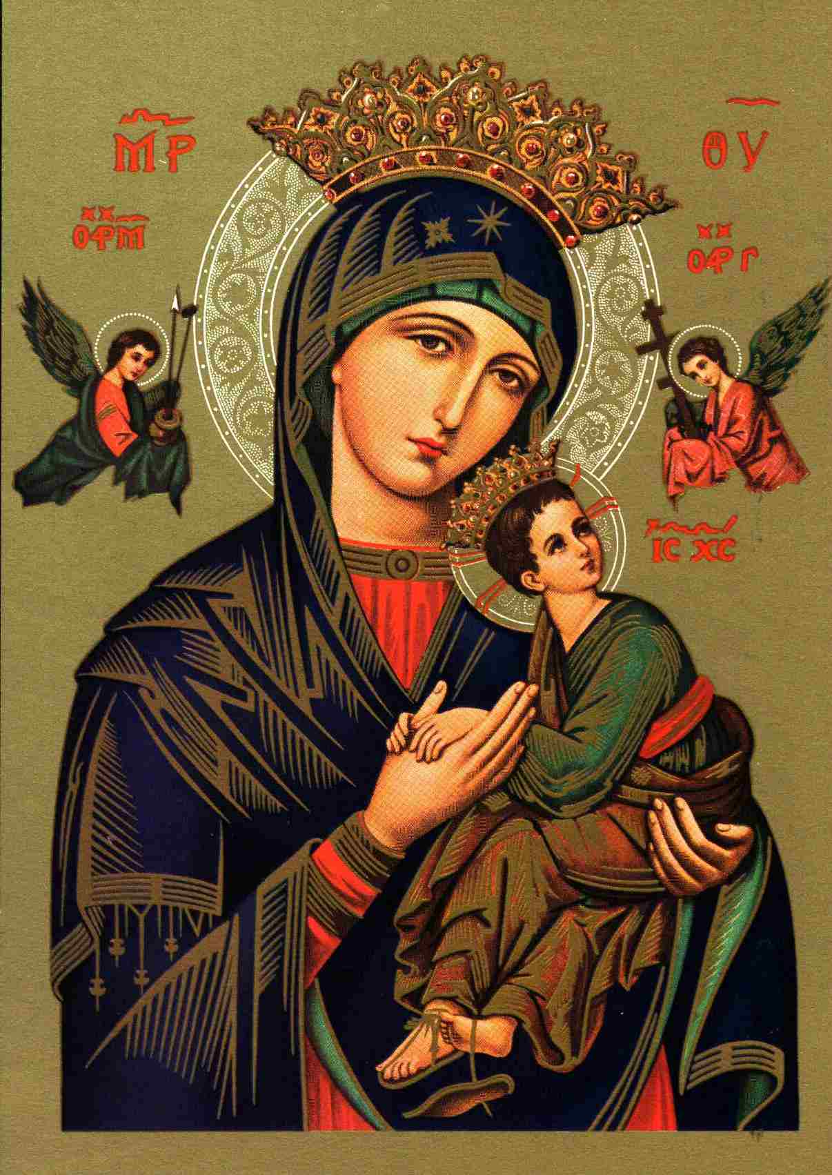 Our Lady of Perpetual Help Wallpaper