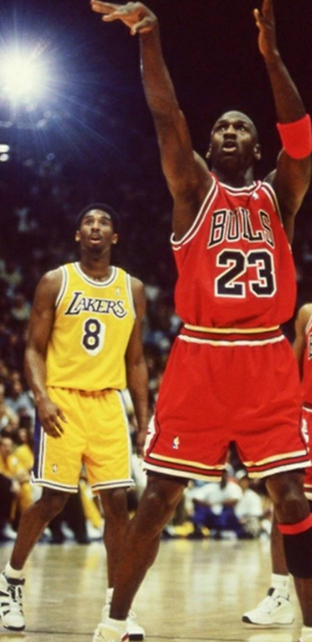 Jordan vs Kobe wallpaper
