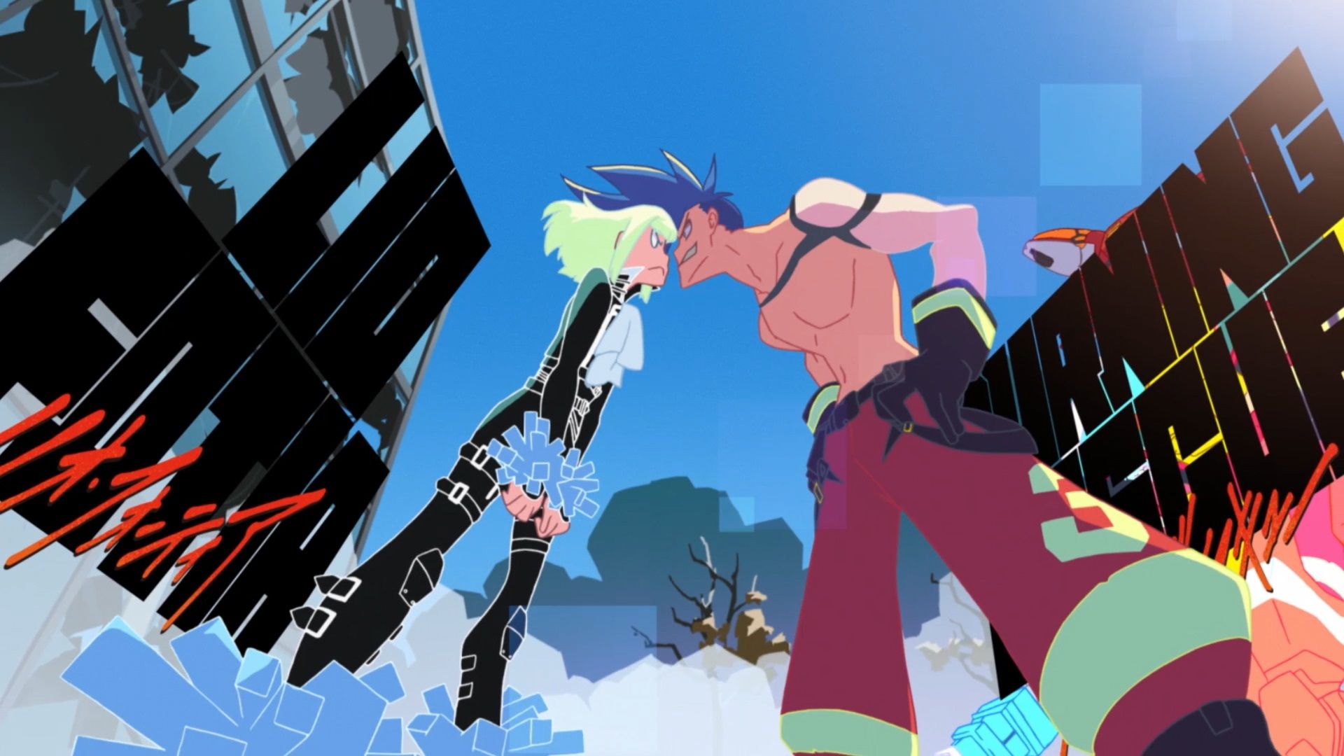 Promare and Final Fantasy Zoom Background Released