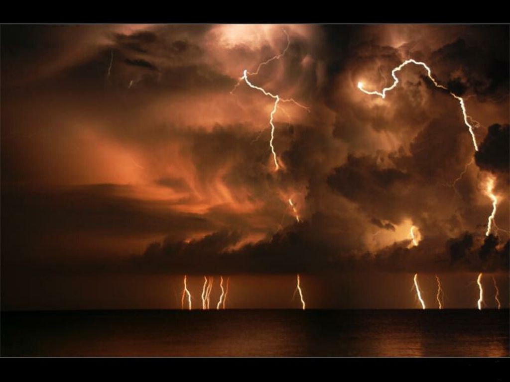 Thunderstorm Computer Background