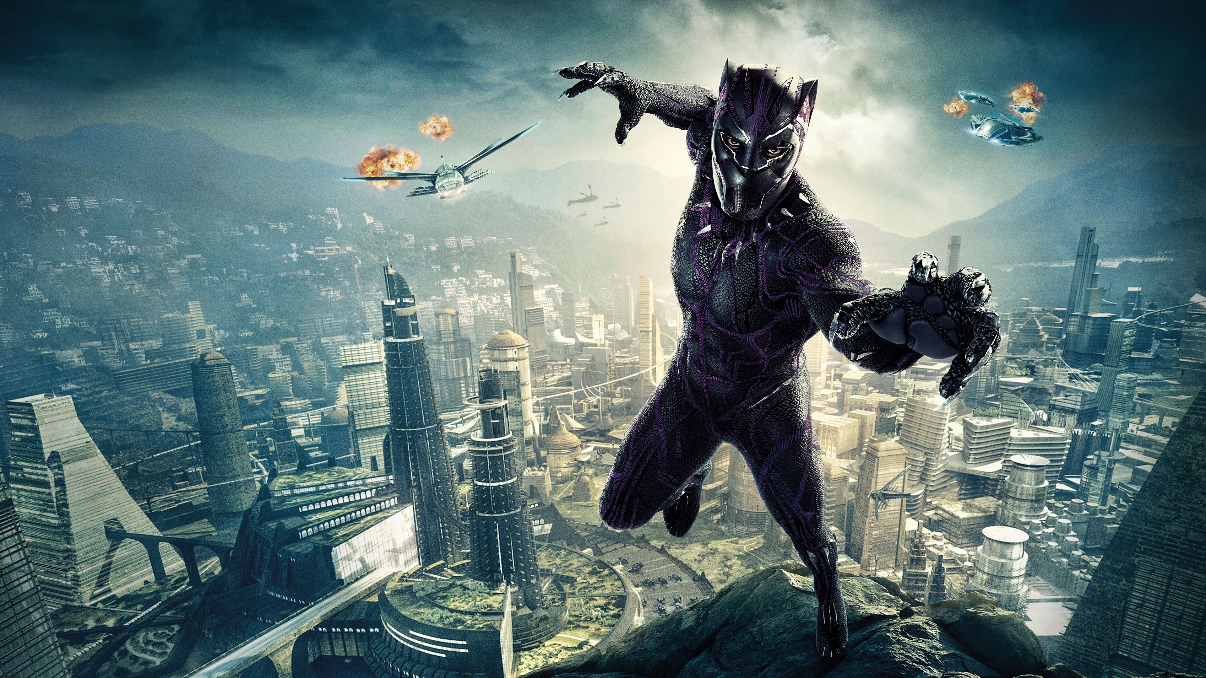 Black Panther Photo Wallpaper 4k Size HD