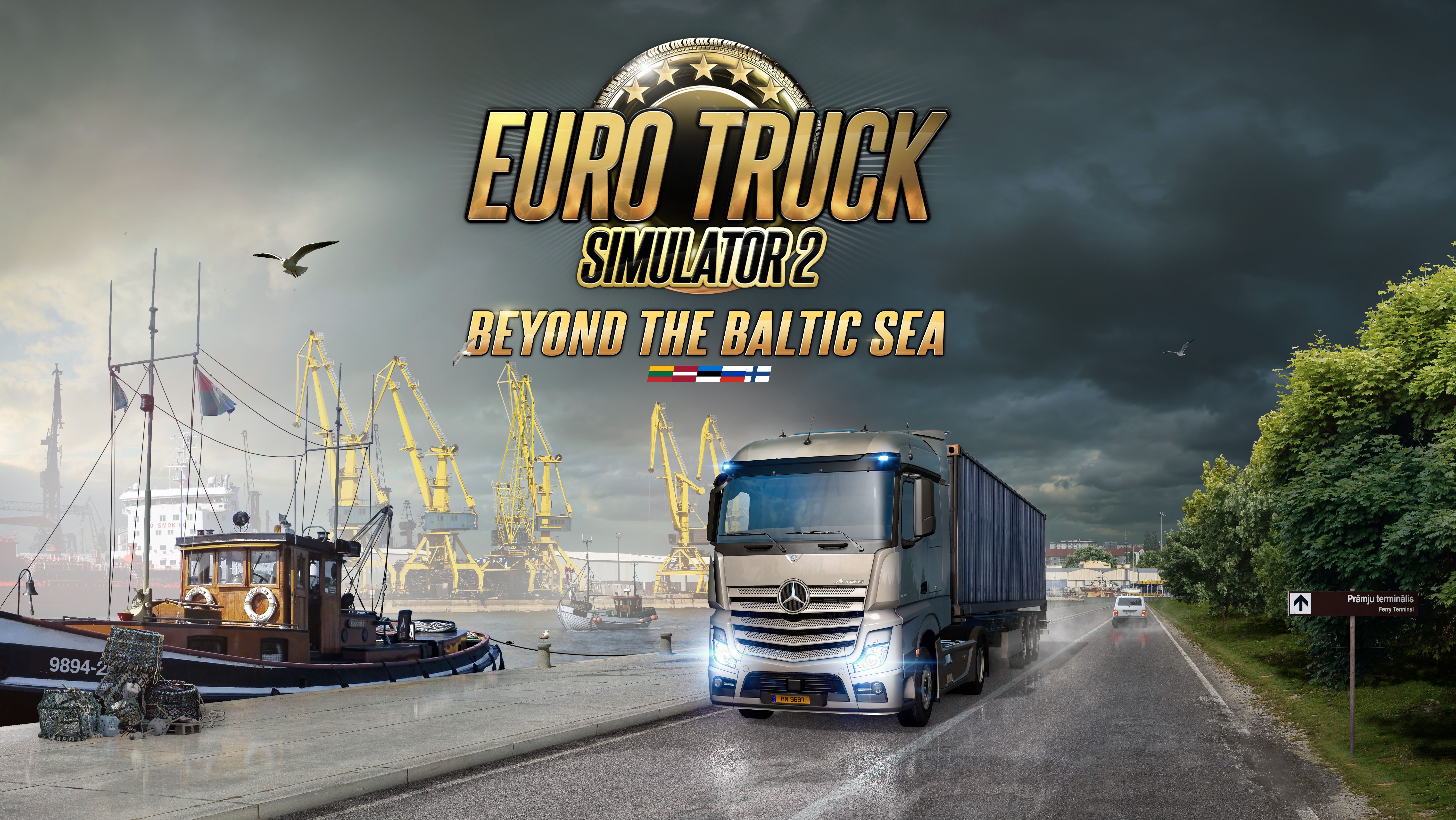 Euro Truck Simulator 2 Beyond The Baltic Sea Pc Cover