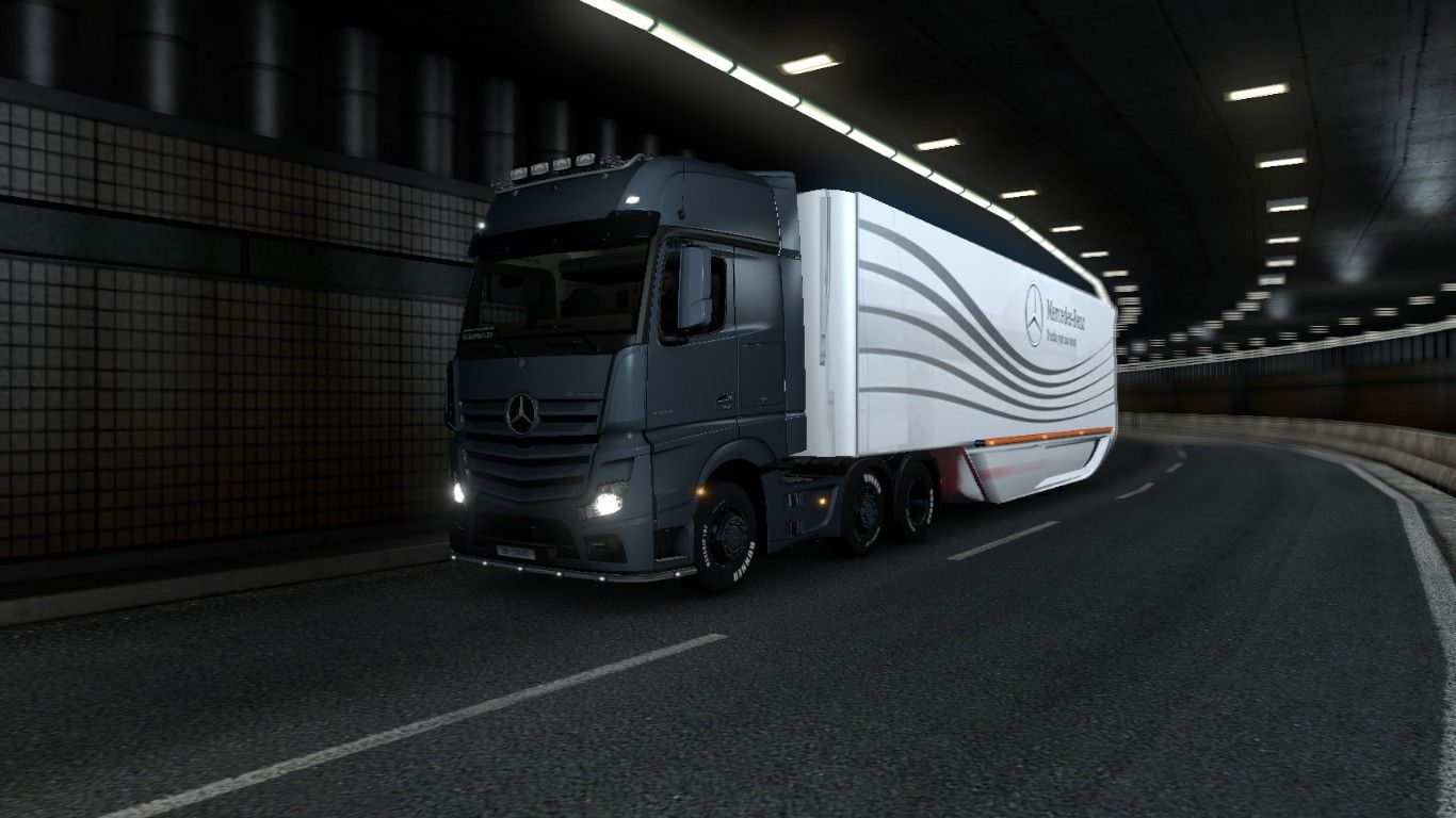 Euro Truck Simulator Pickup trucks, Video games Wallpaper HD