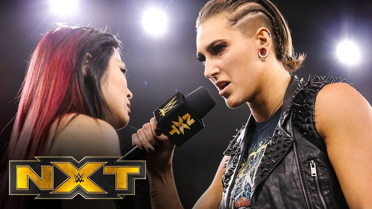 Rhea Ripley confronts Io Shirai: WWE NXT, Oct. 2019