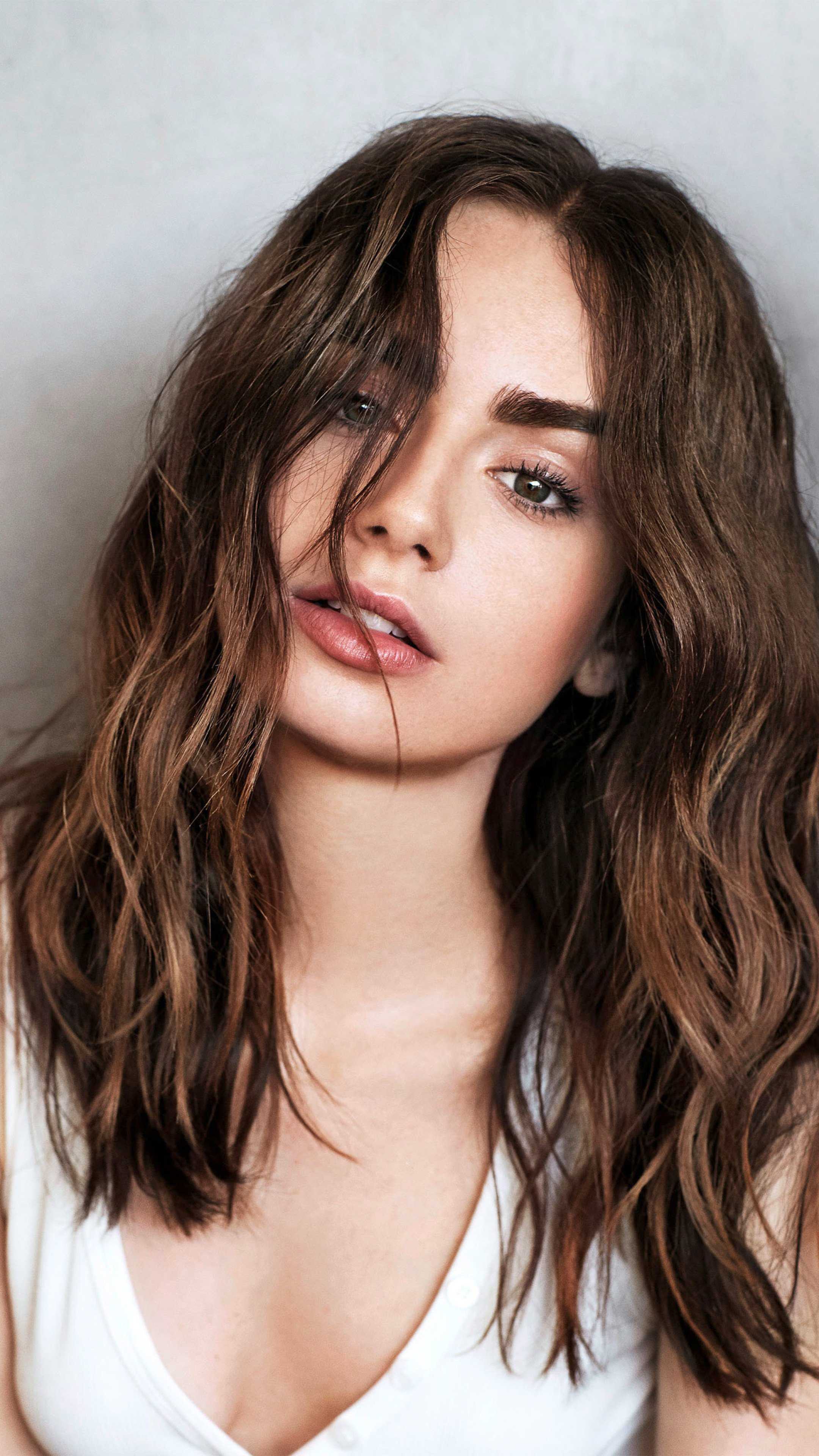 Lily Collins Grazia UK 2018 HD Wallpaper (2160x3840)