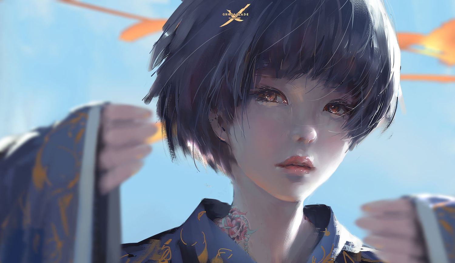 Realistic Anime Girl Short Hair Wallpapers - Wallpaper Cave