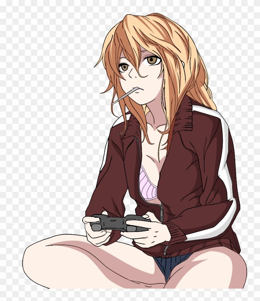 Gamer Girl By Codzocker00 D637gj7 Anime Gamer Girl Transparent PNG Clipart Image Download