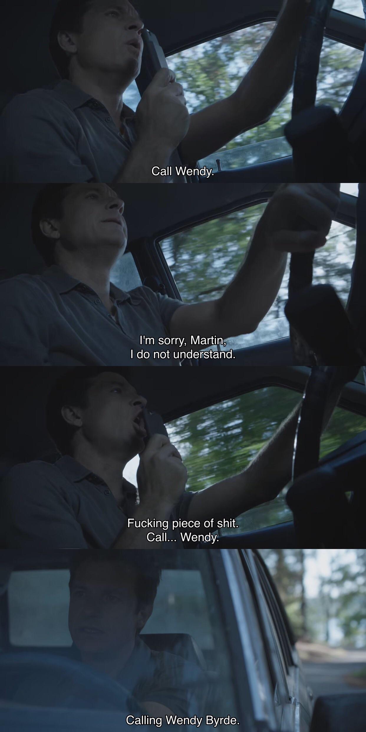 Netflix's Ozark throwing shade at Siri