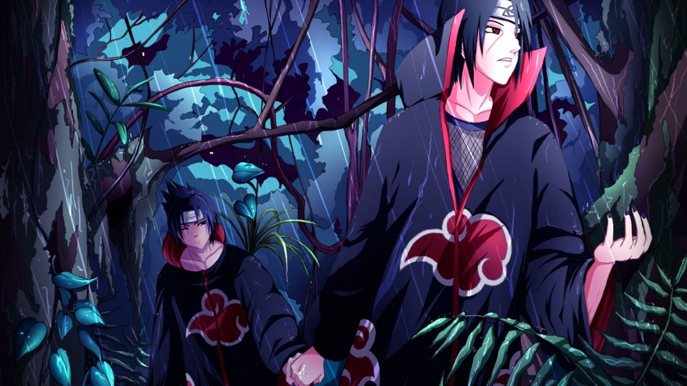 Free download Uchiha Itachi Sasuke Akatsuki Anime Wallpaper HD g02