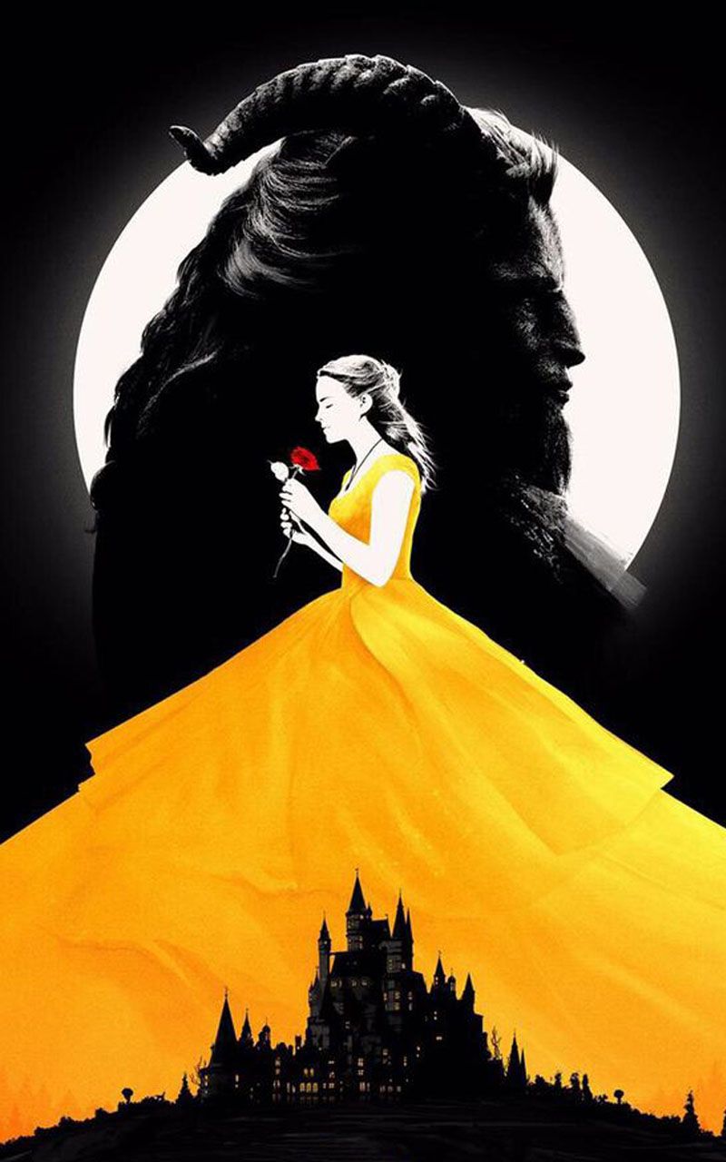 Disney Beauty and the Beast Princess Belle mobile wallpaper