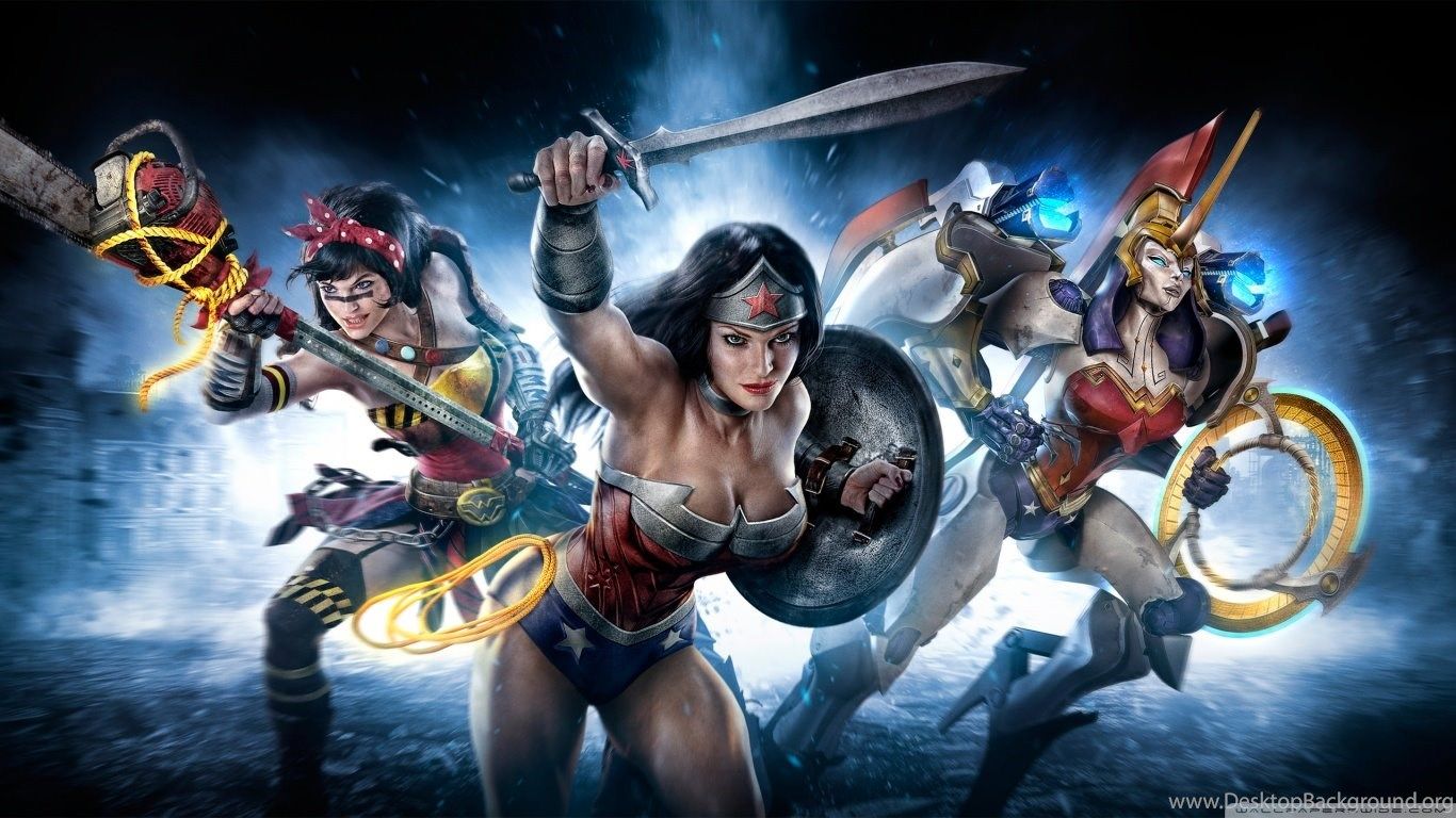 Wonder Woman HD Desktop Wallpaper, Dual Monitor Desktop Background