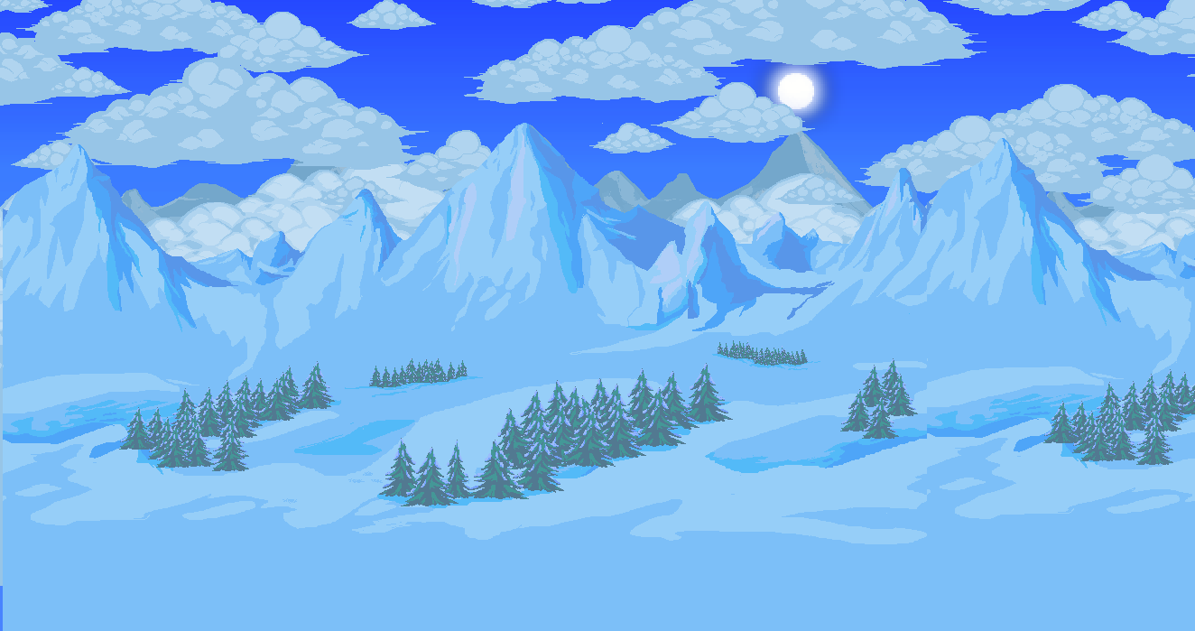 Winter Pixel Art Wallpapers - Wallpaper Cave